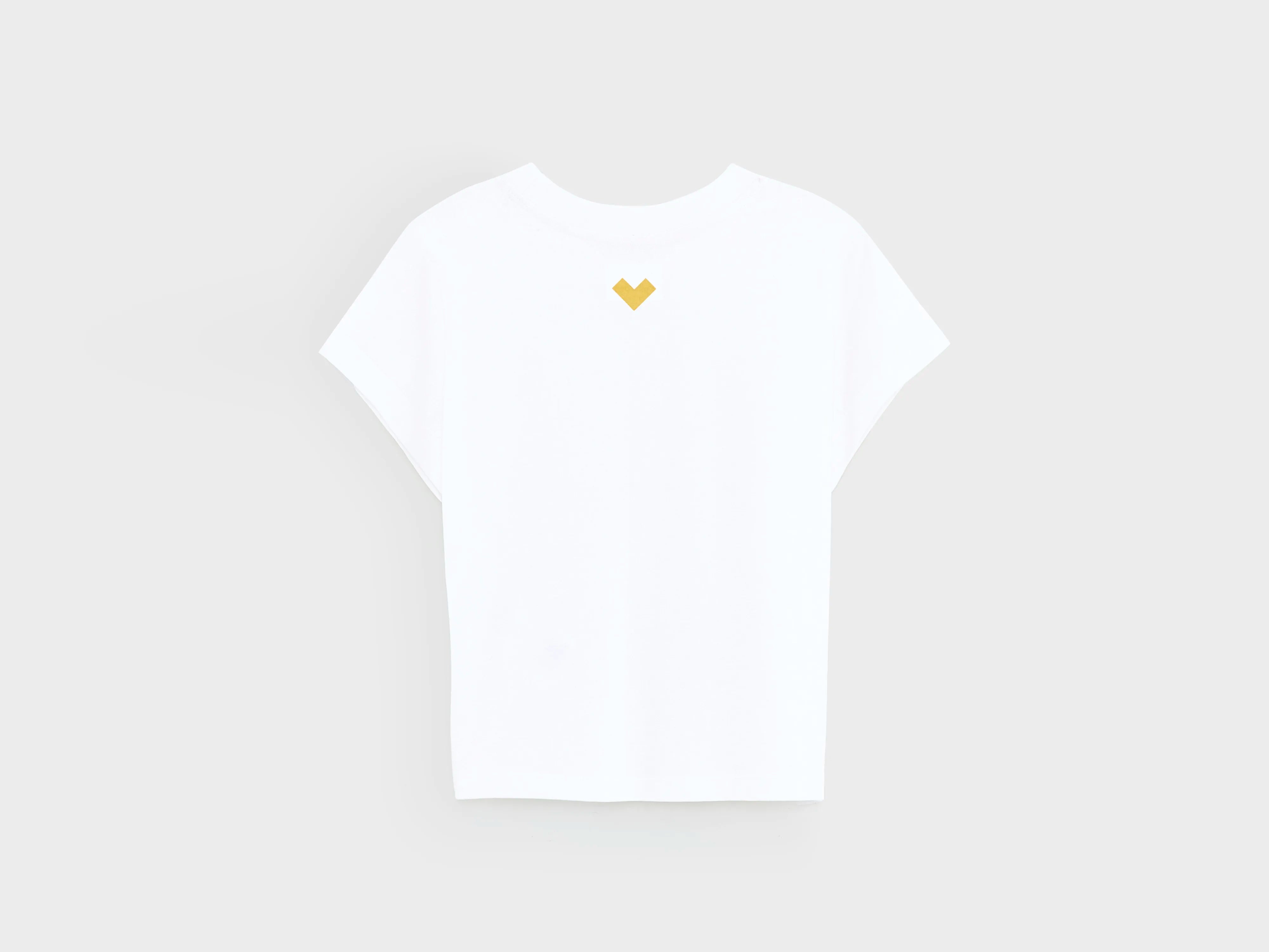 Cindo cropped t-shirt (261 / G / WHITE)