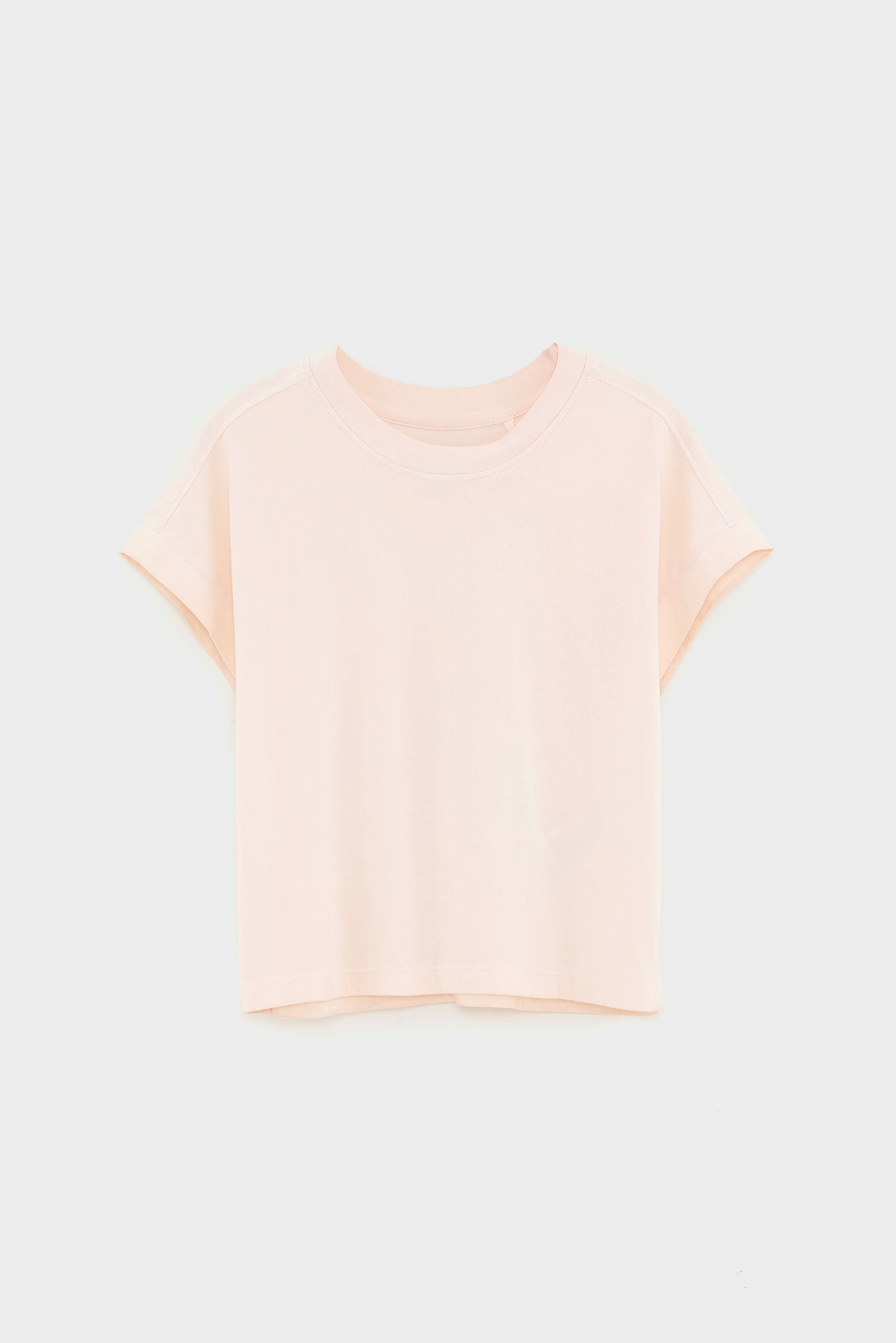 Cindo Cropped T-shirt - Light rose For Girls | Bellerose