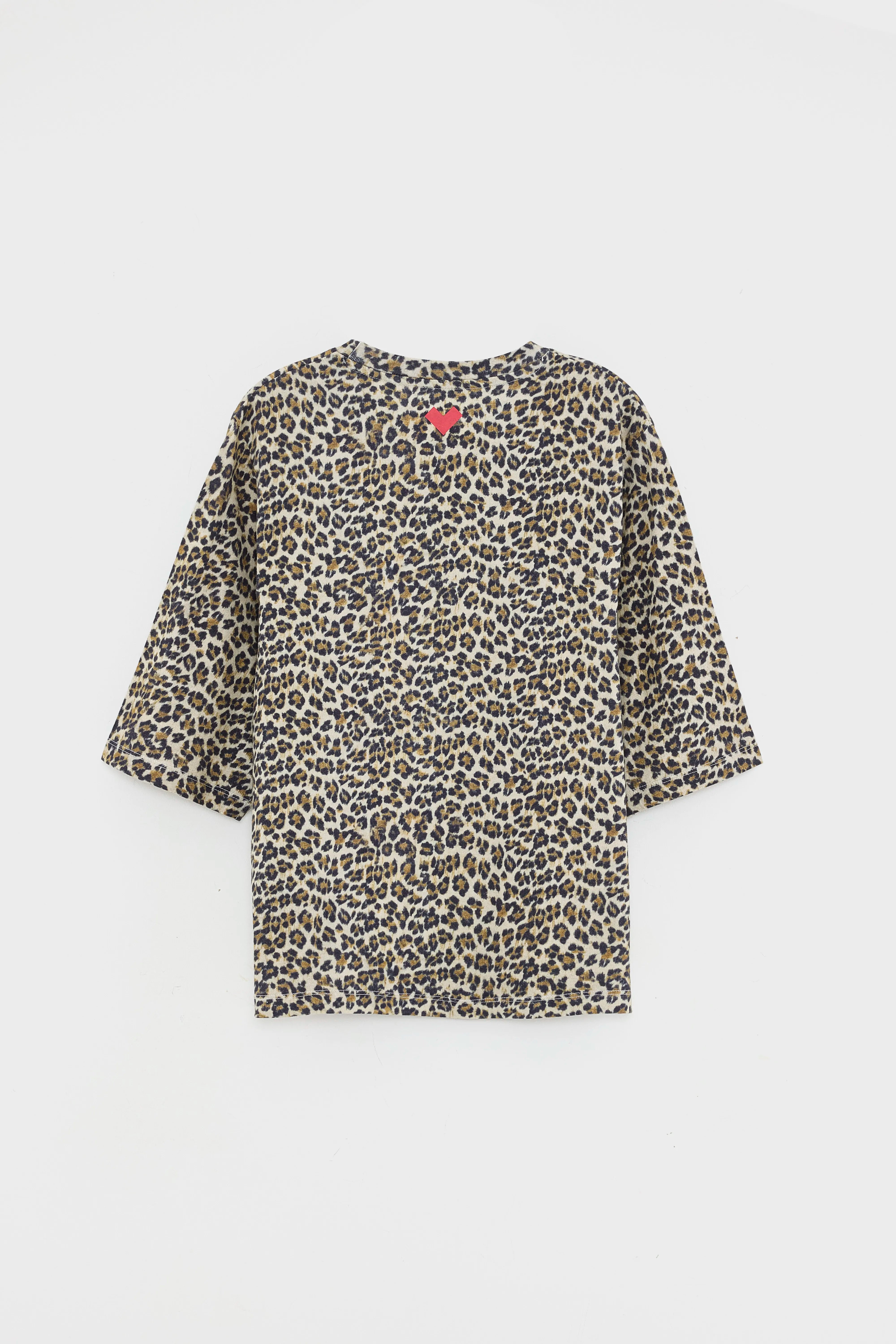 Asha Boyfriend T-shirt - Black / Cream / Mustard Voor Meisjes | Bellerose