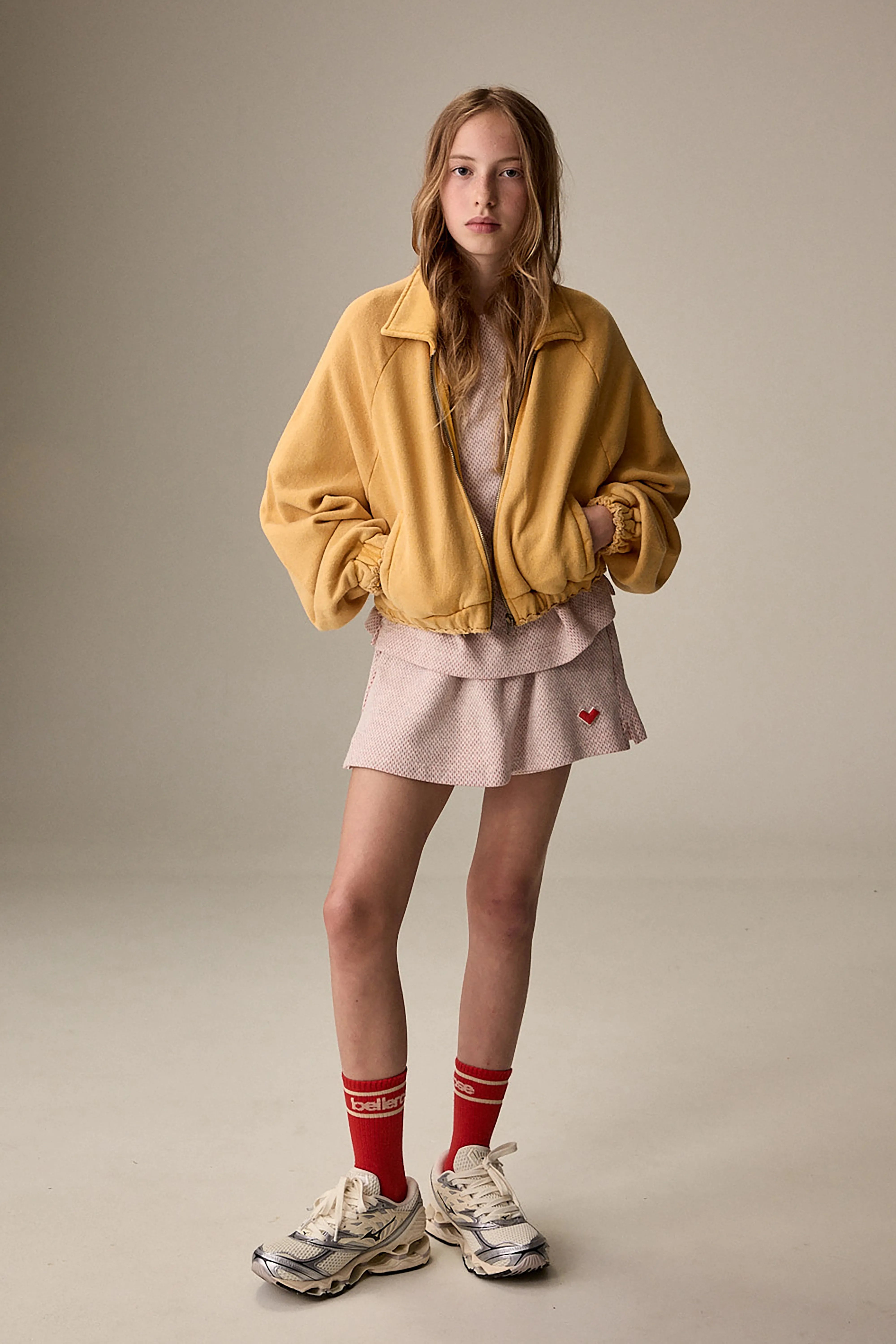 Finton Miniskort - Oyster Voor Meisjes | Bellerose