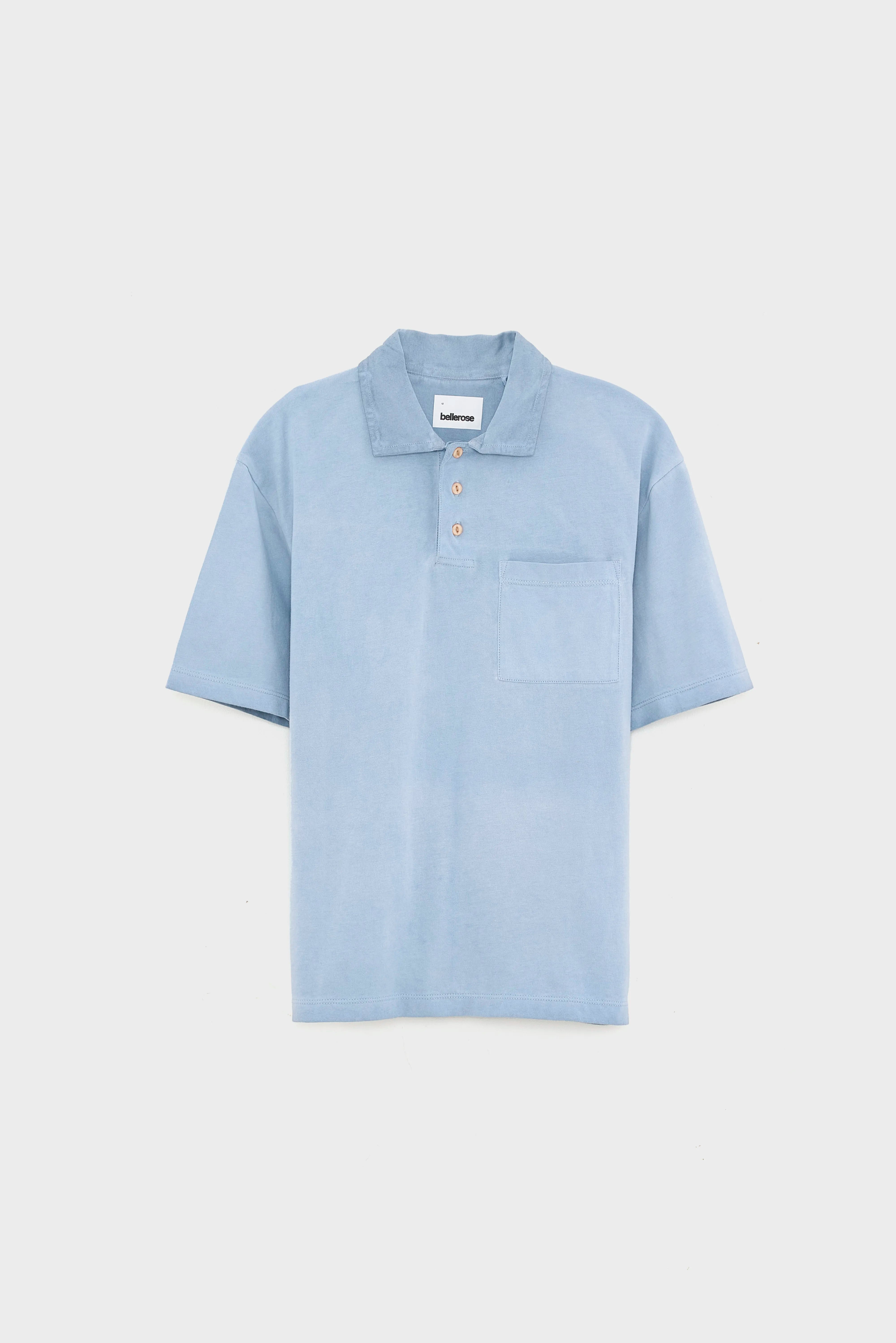 Polo Classique Komiu - Chambray Pour Garçon | Bellerose