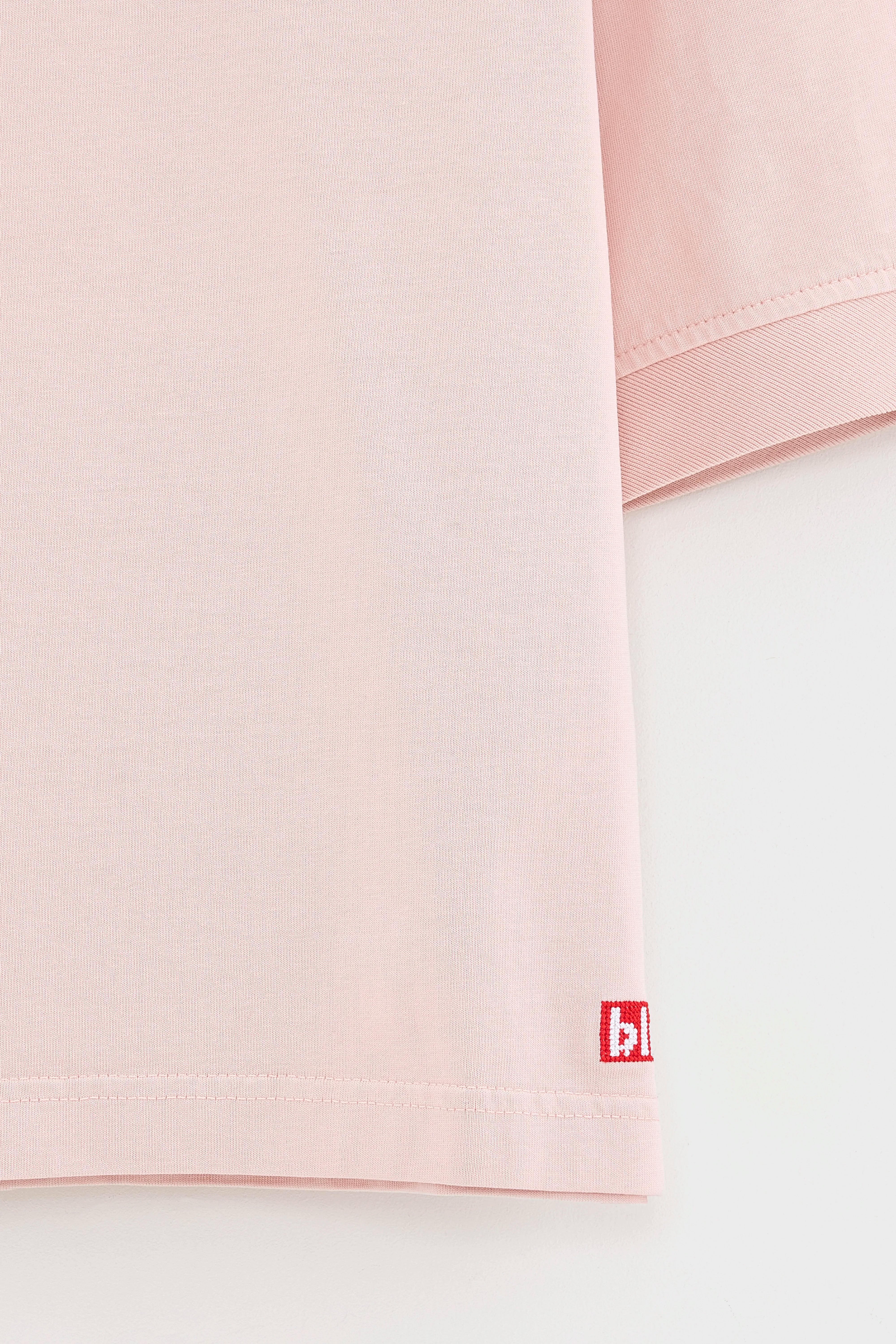 Cursty t-shirt met korte mouwen (261 / B / OLD PINK)