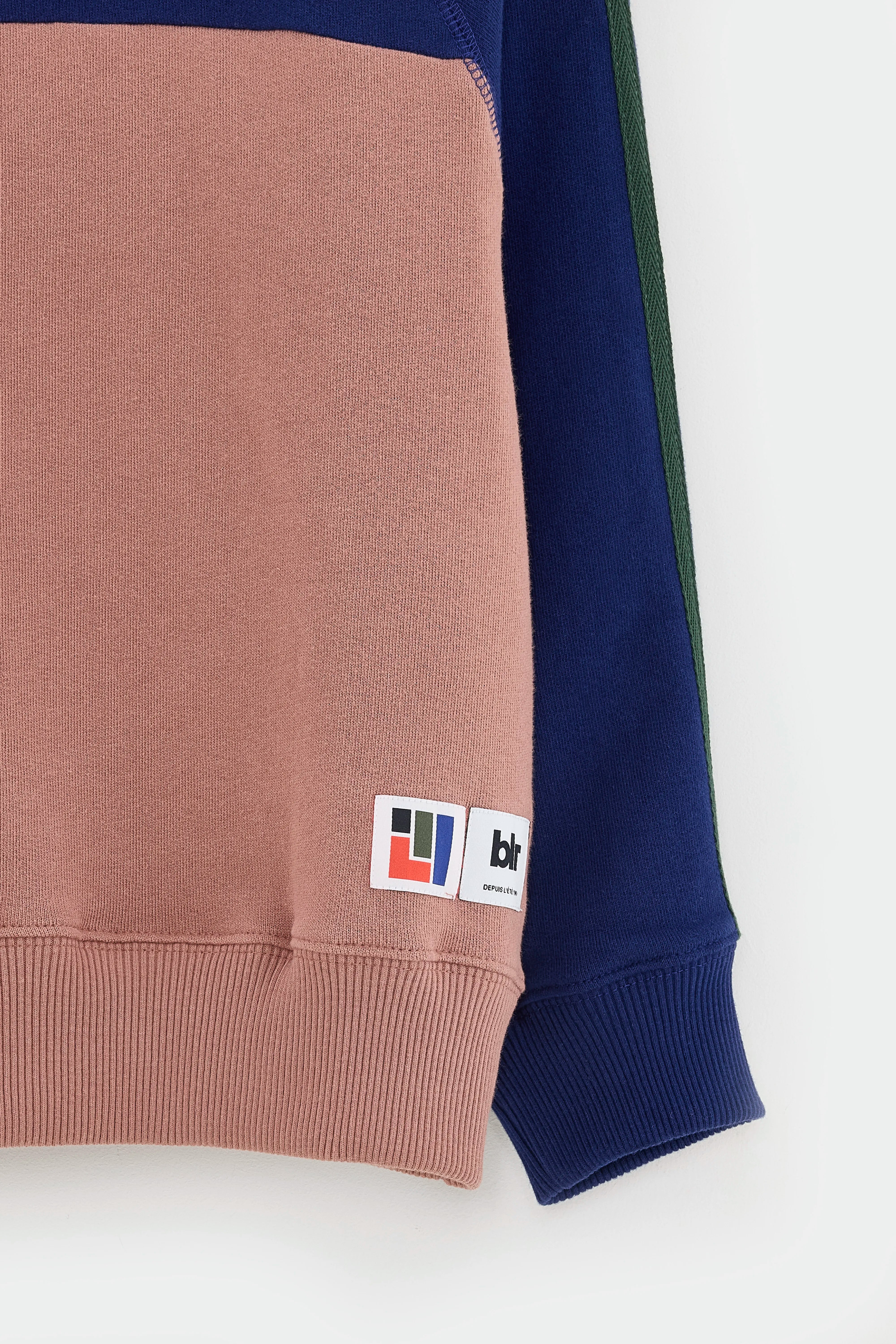 Charls Sweatshirt Met Ronde Hals - Indigo / Walnut Voor Jongens | Bellerose