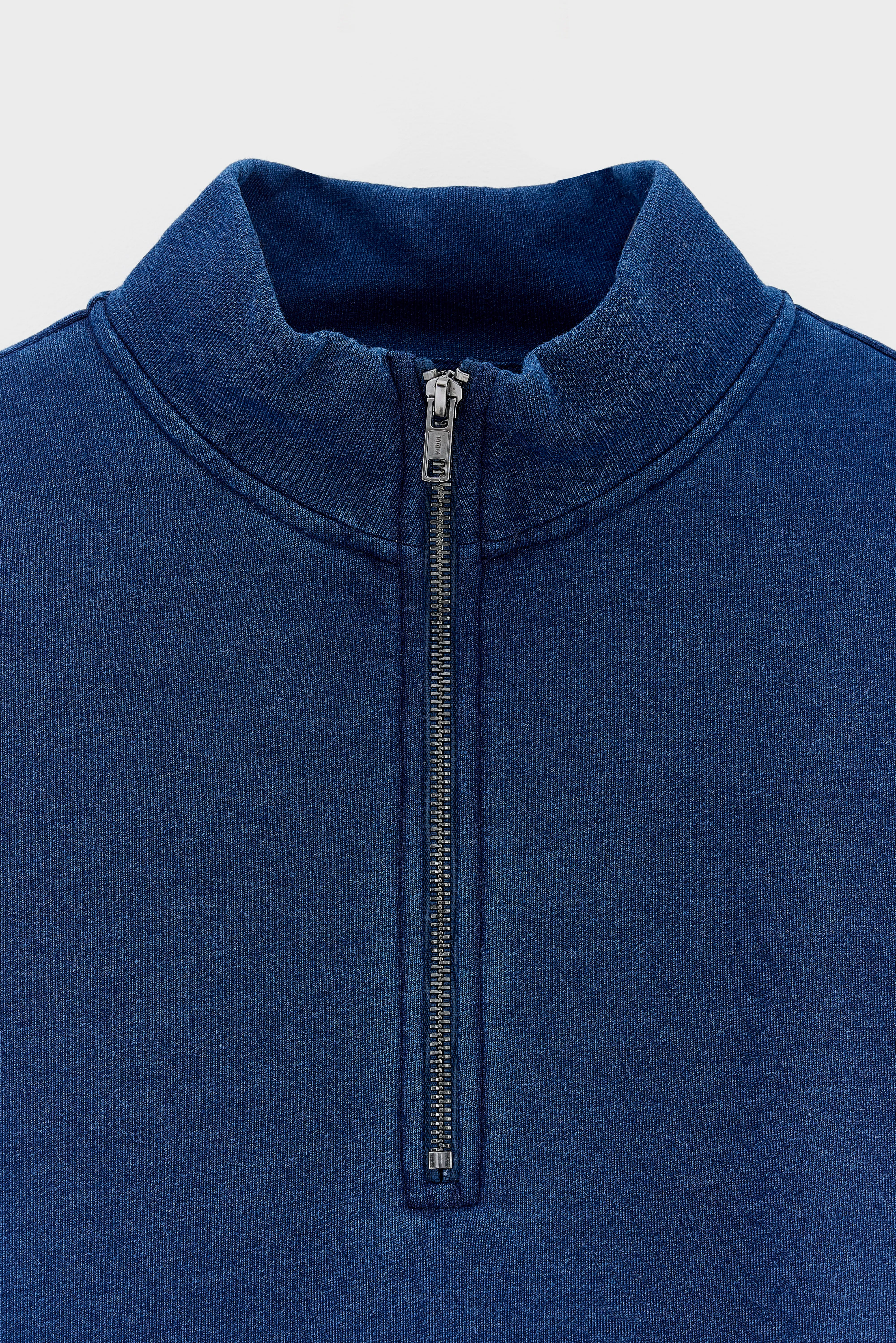 Fabril Sweatshirt Met Halve Rits - Indigo Voor Jongens | Bellerose