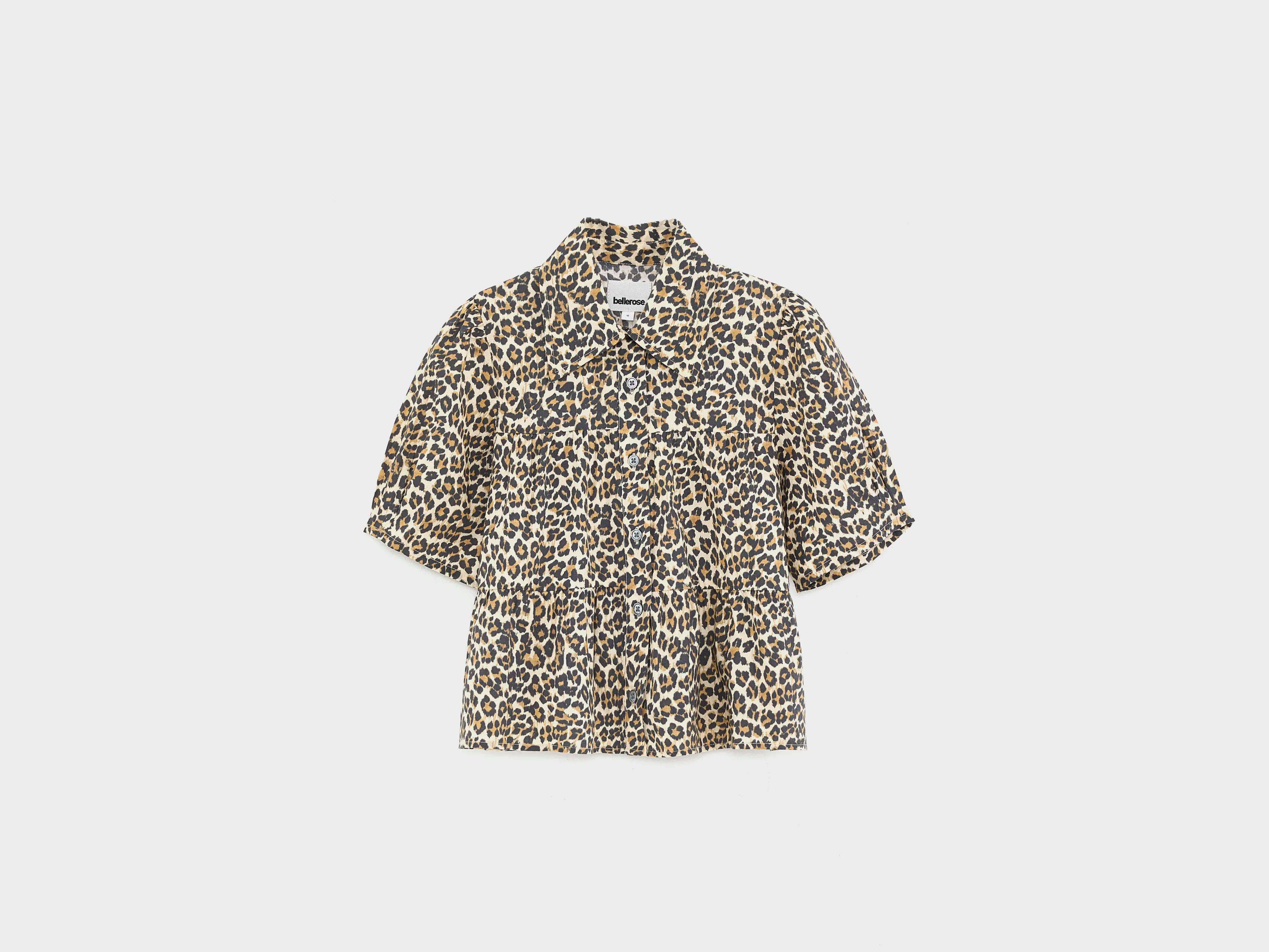 Helo leopard print shirt (261 / G / COMBO A)