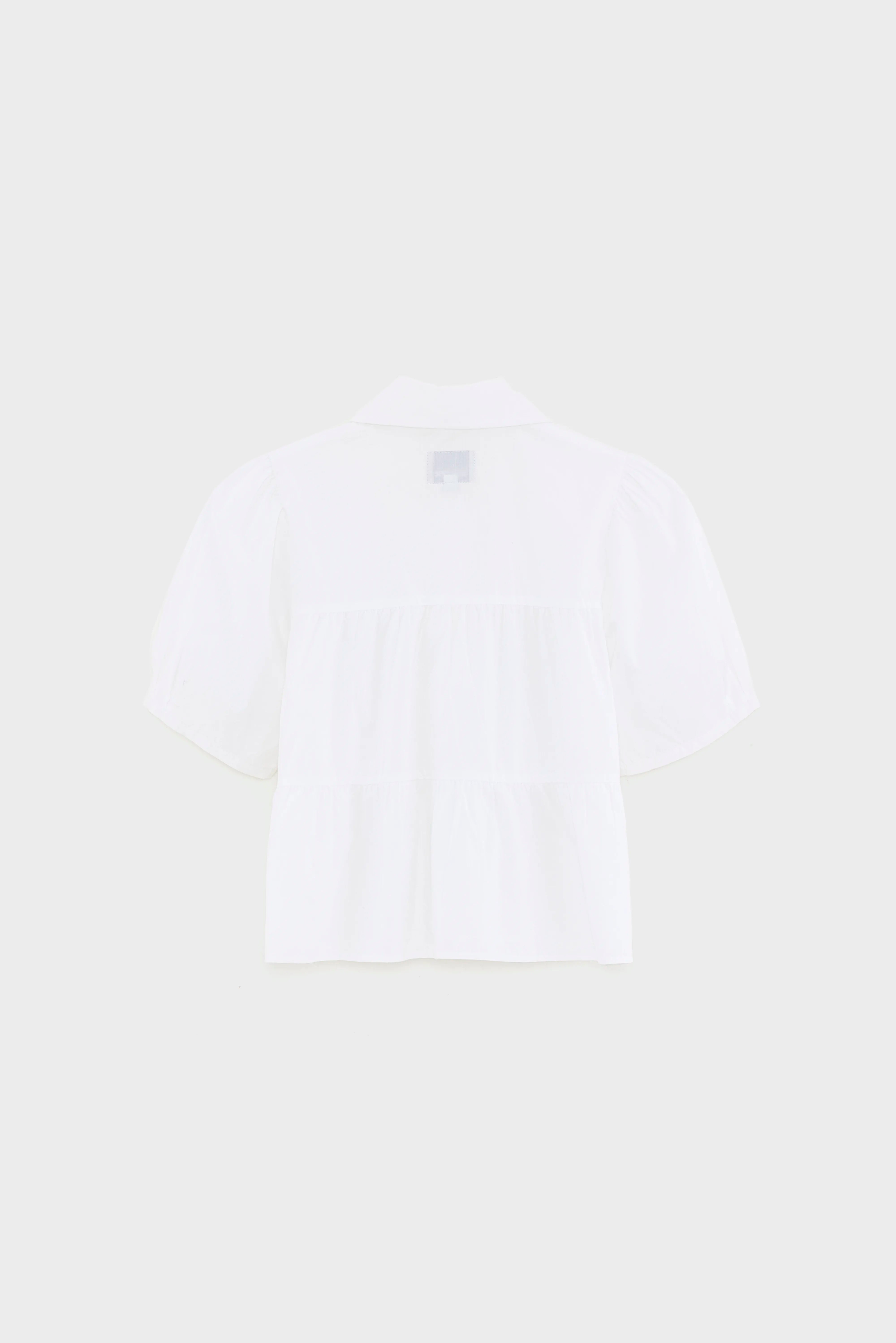 Helo cropped shirt (261 / G / WHITE)