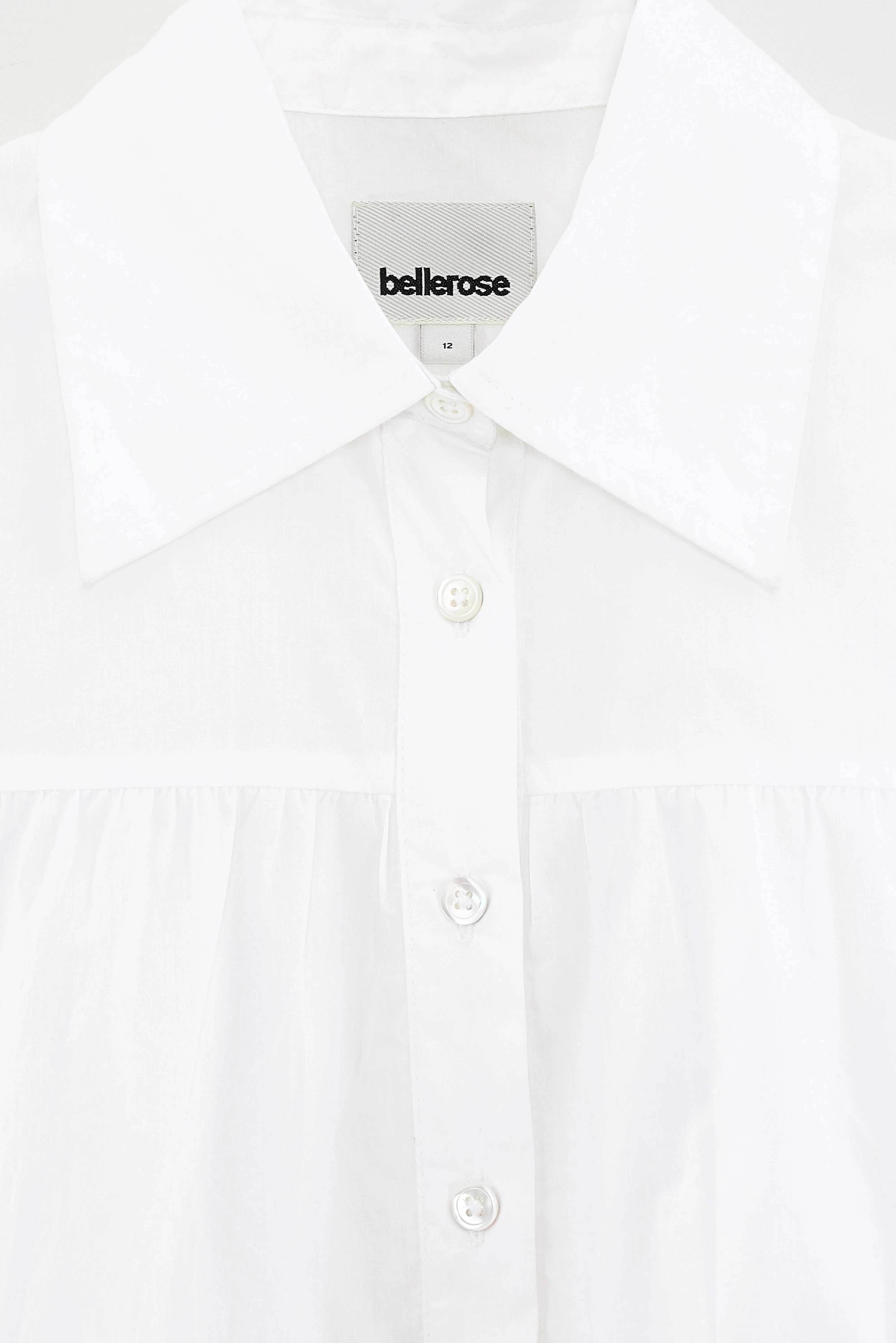 Chemise Courte Helo - White Pour Fille | Bellerose