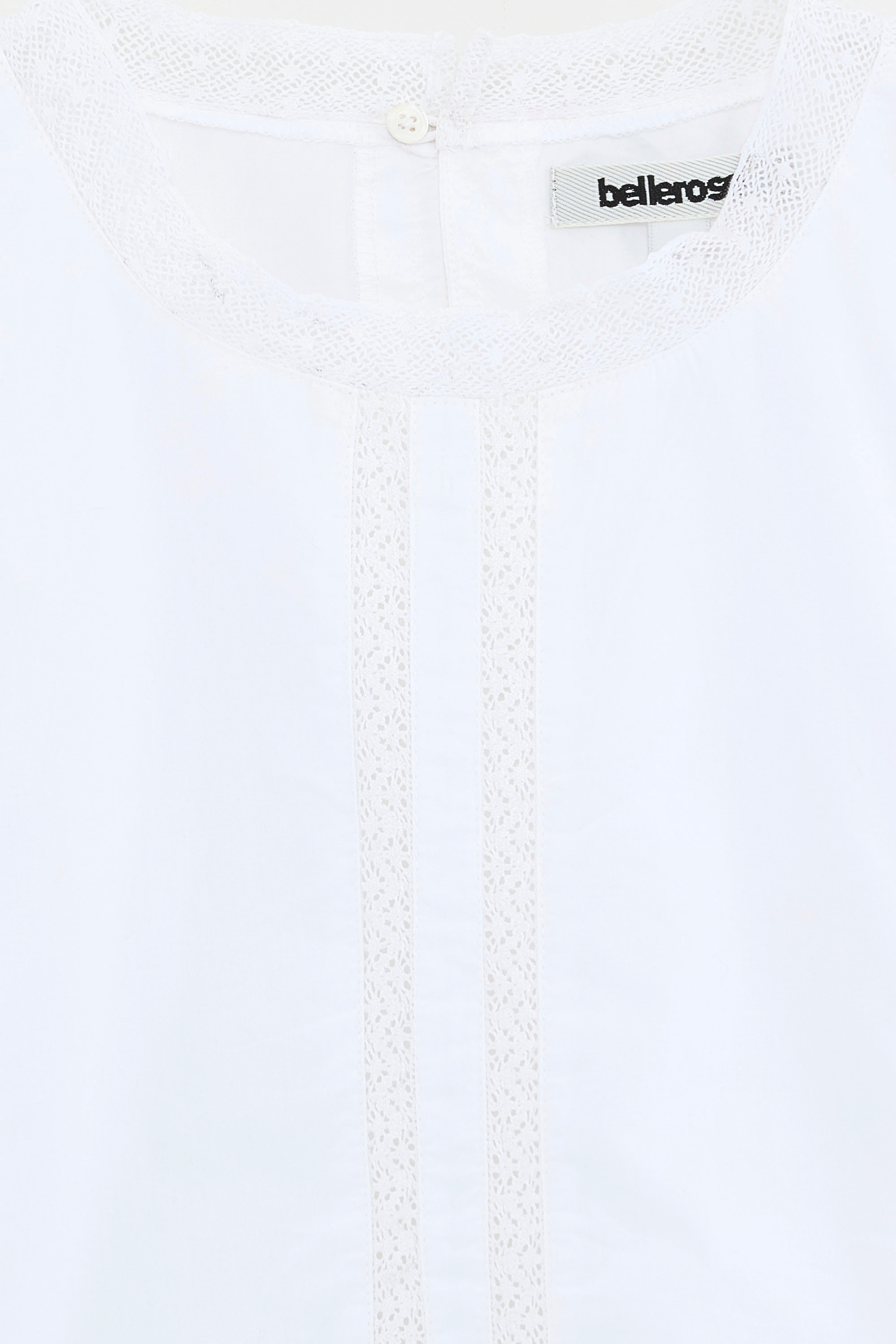 Blouse Courte Hyacin - White Pour Fille | Bellerose