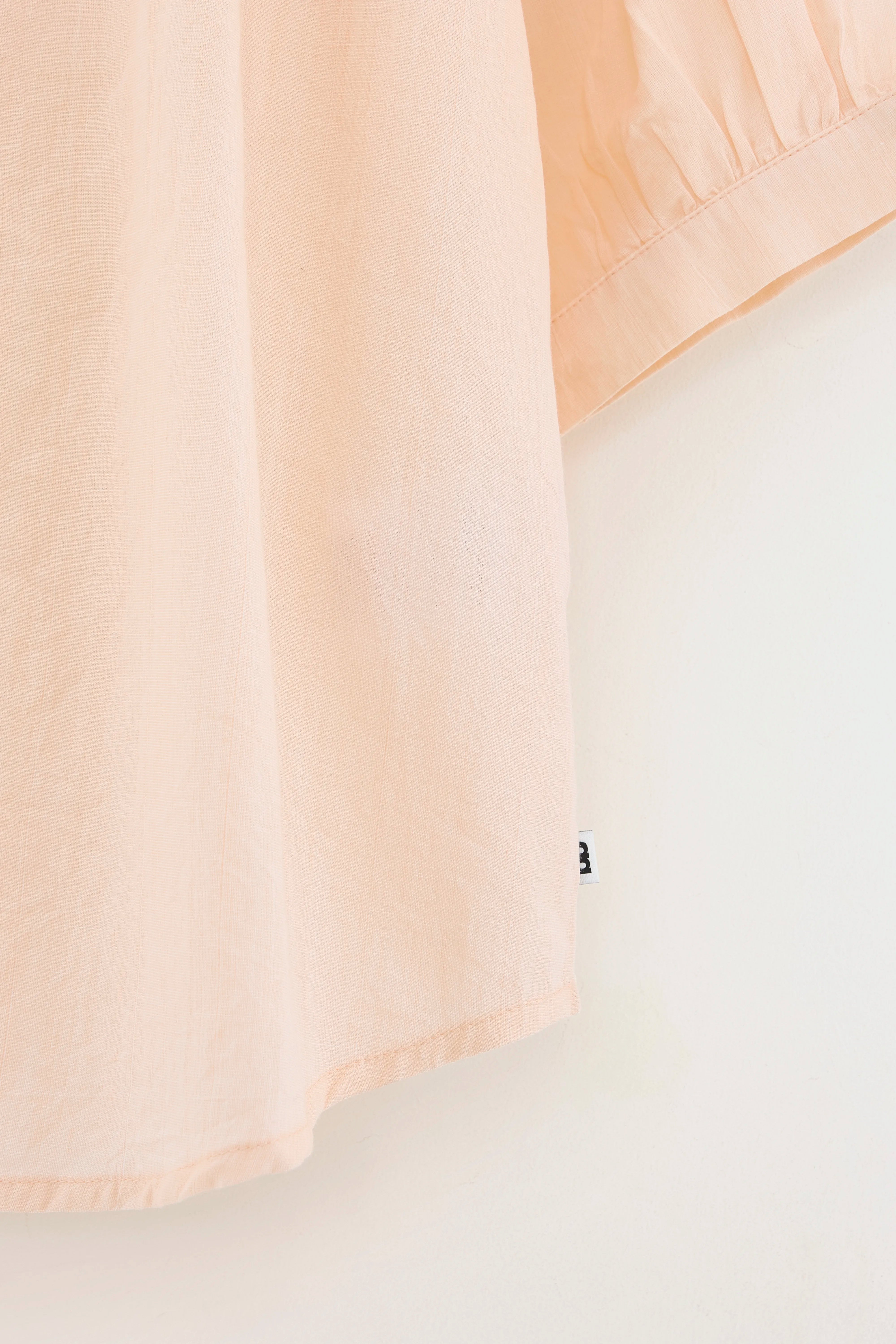 Hopsa short-sleeve blouse (261 / G / LIGHT ROSE)