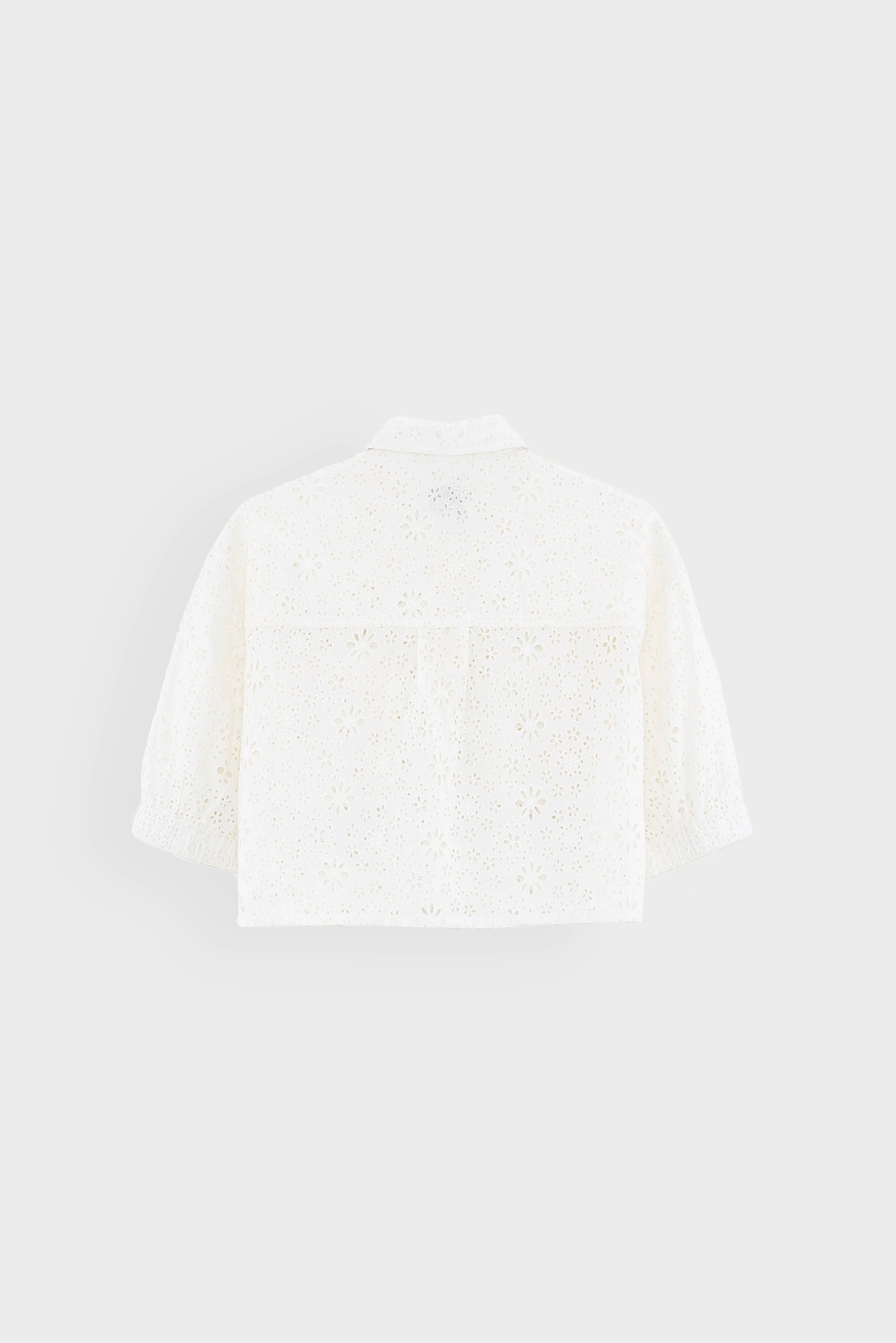 Chemise Courte Higgle - White Pour Fille | Bellerose