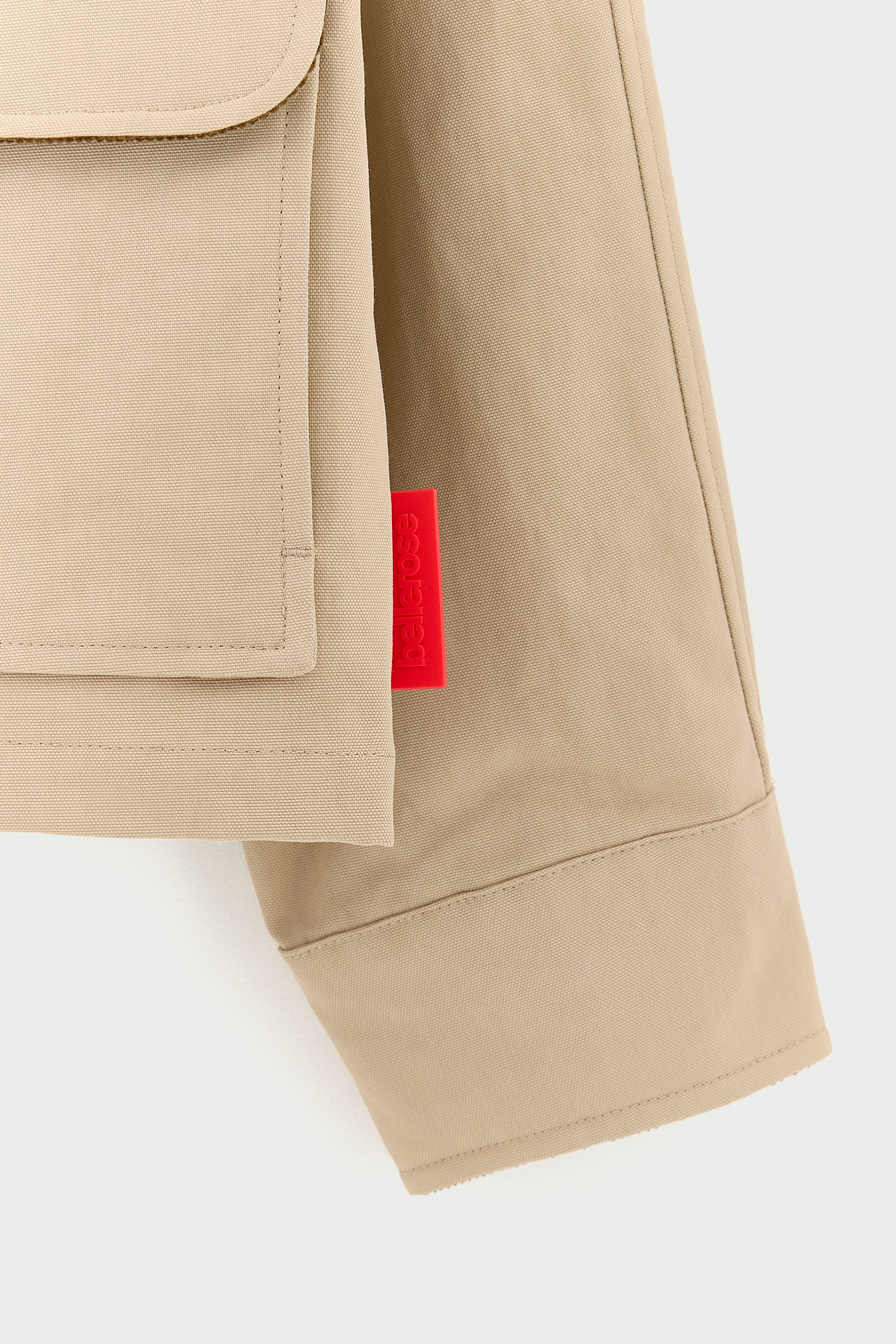 Hack cropped jacket (261 / G / CLAY)