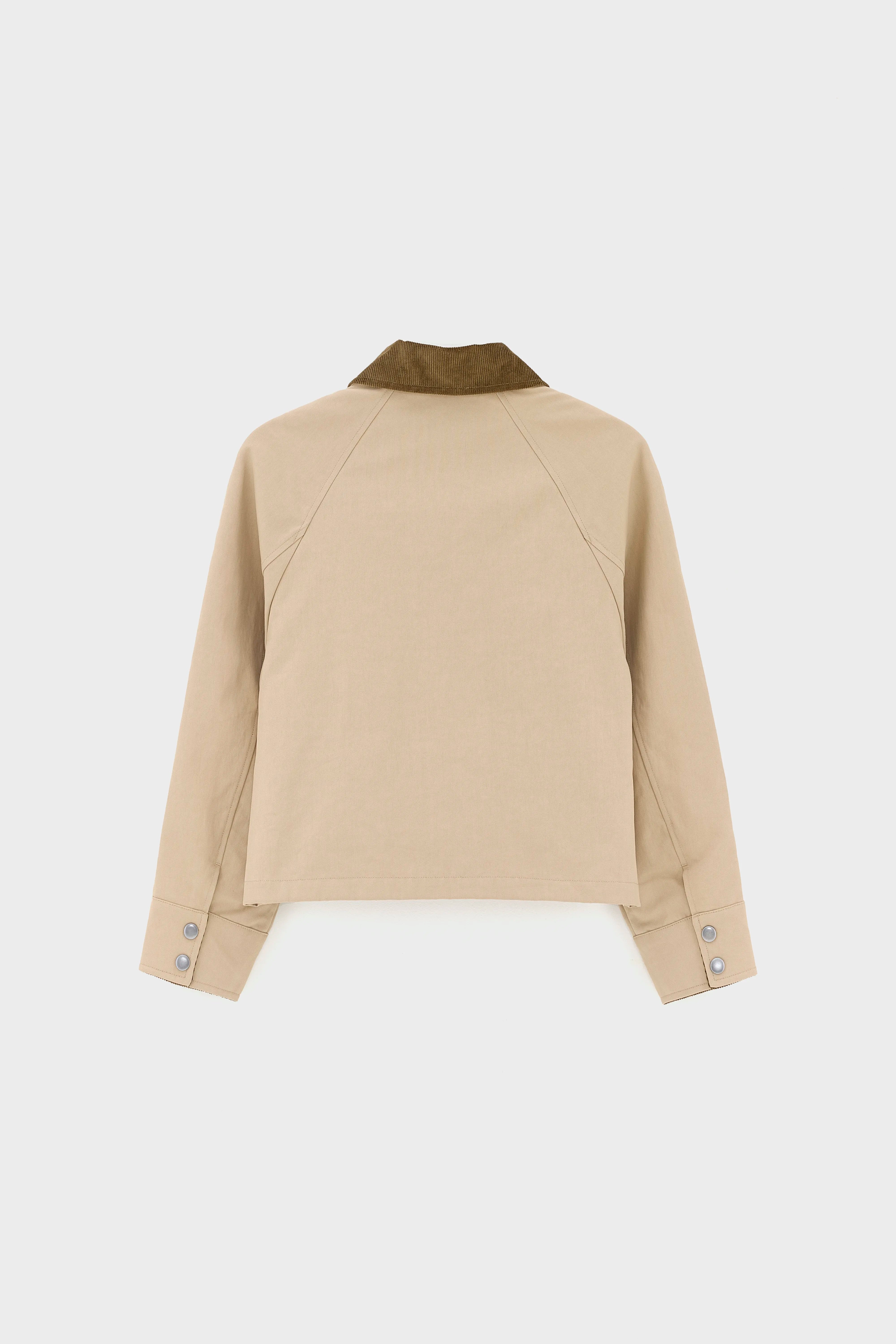 Hack Cropped Jacket - Clay For Girls | Bellerose