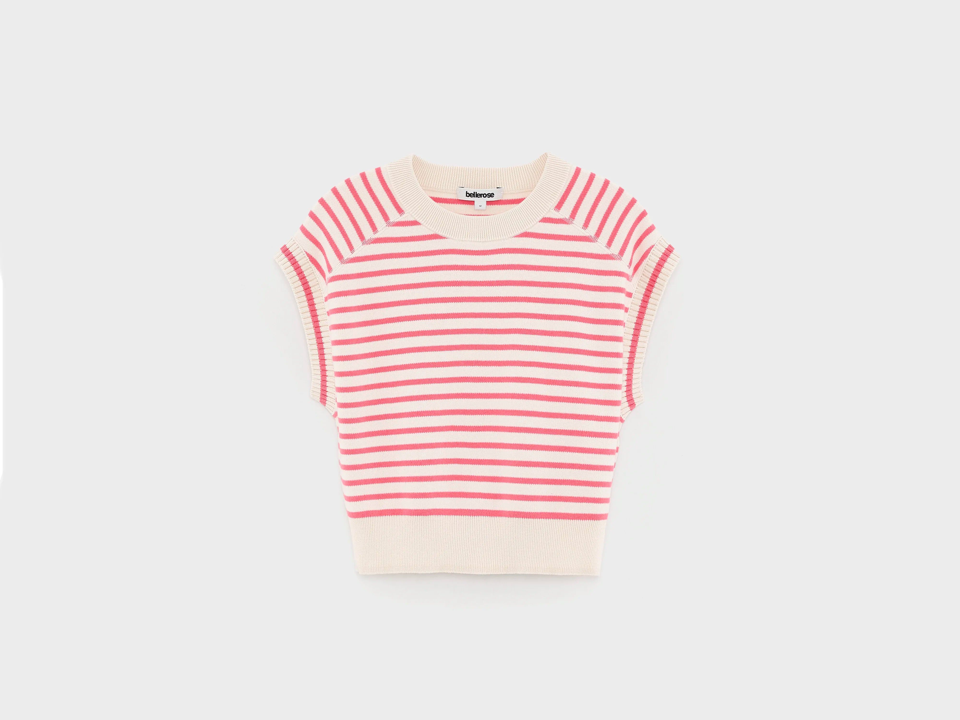 Angide mouwloze trui (261 / G / STRIPE A)