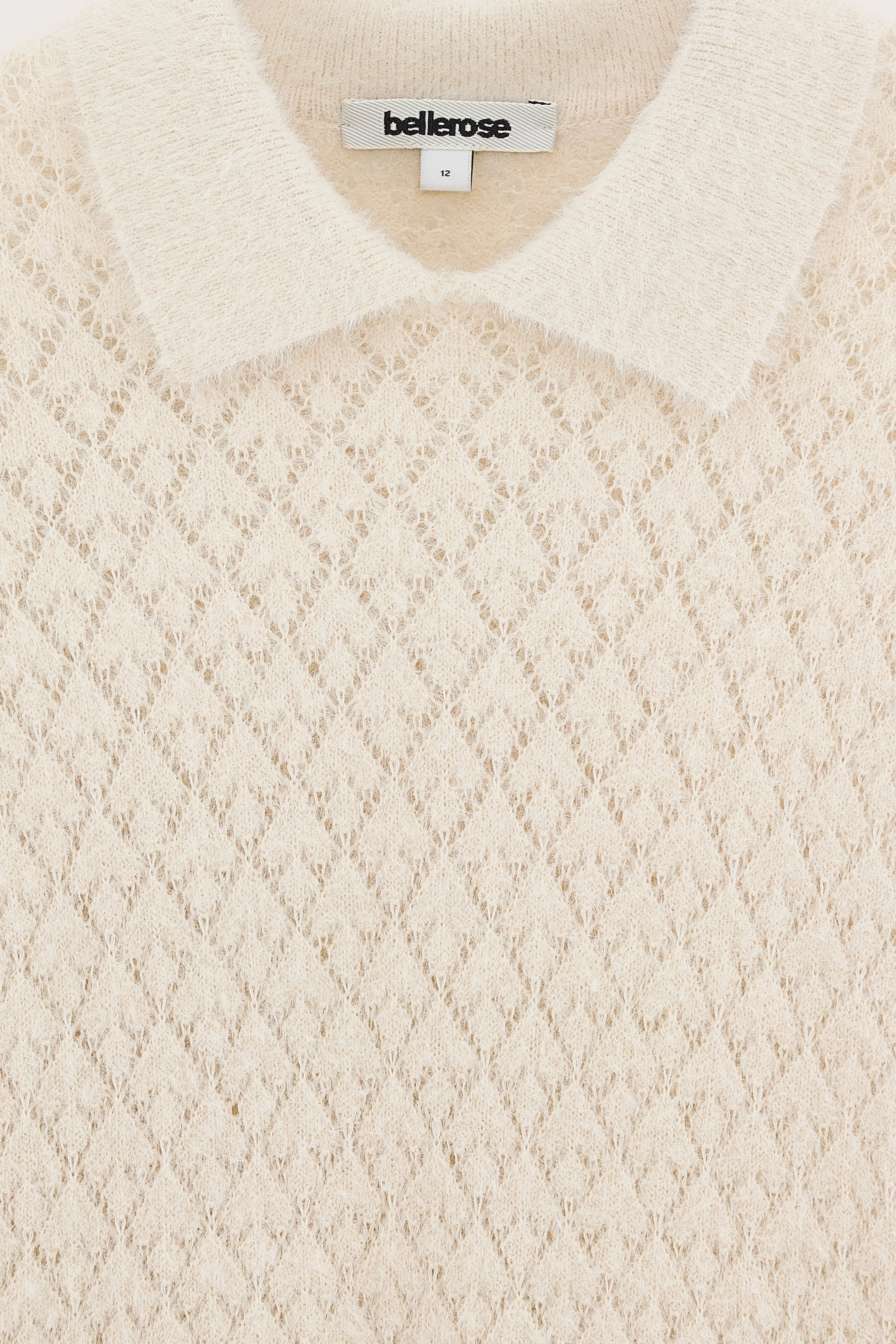 Golyu Mouwloze Trui - Ecru Voor Meisjes | Bellerose