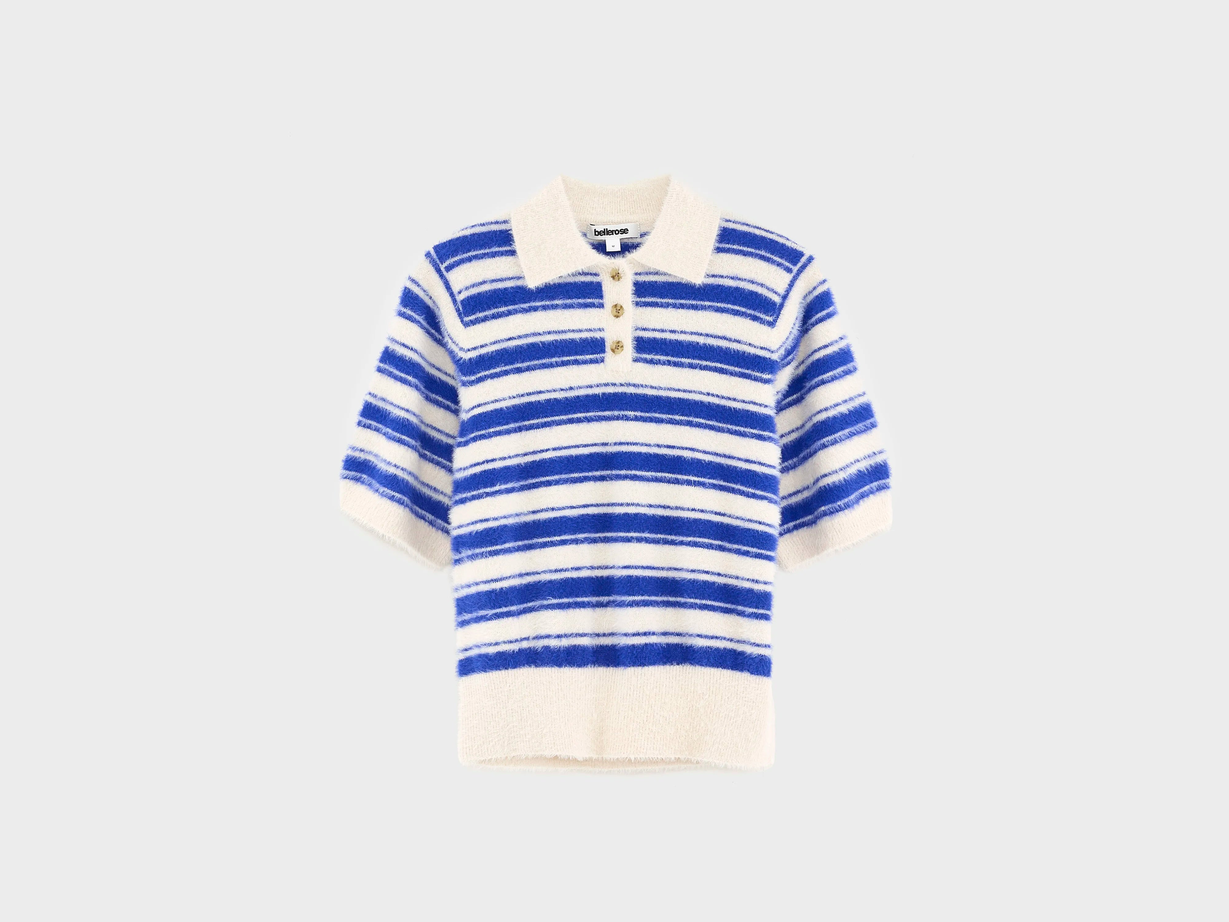 Golle knitted polo (261 / G / STRIPE A)