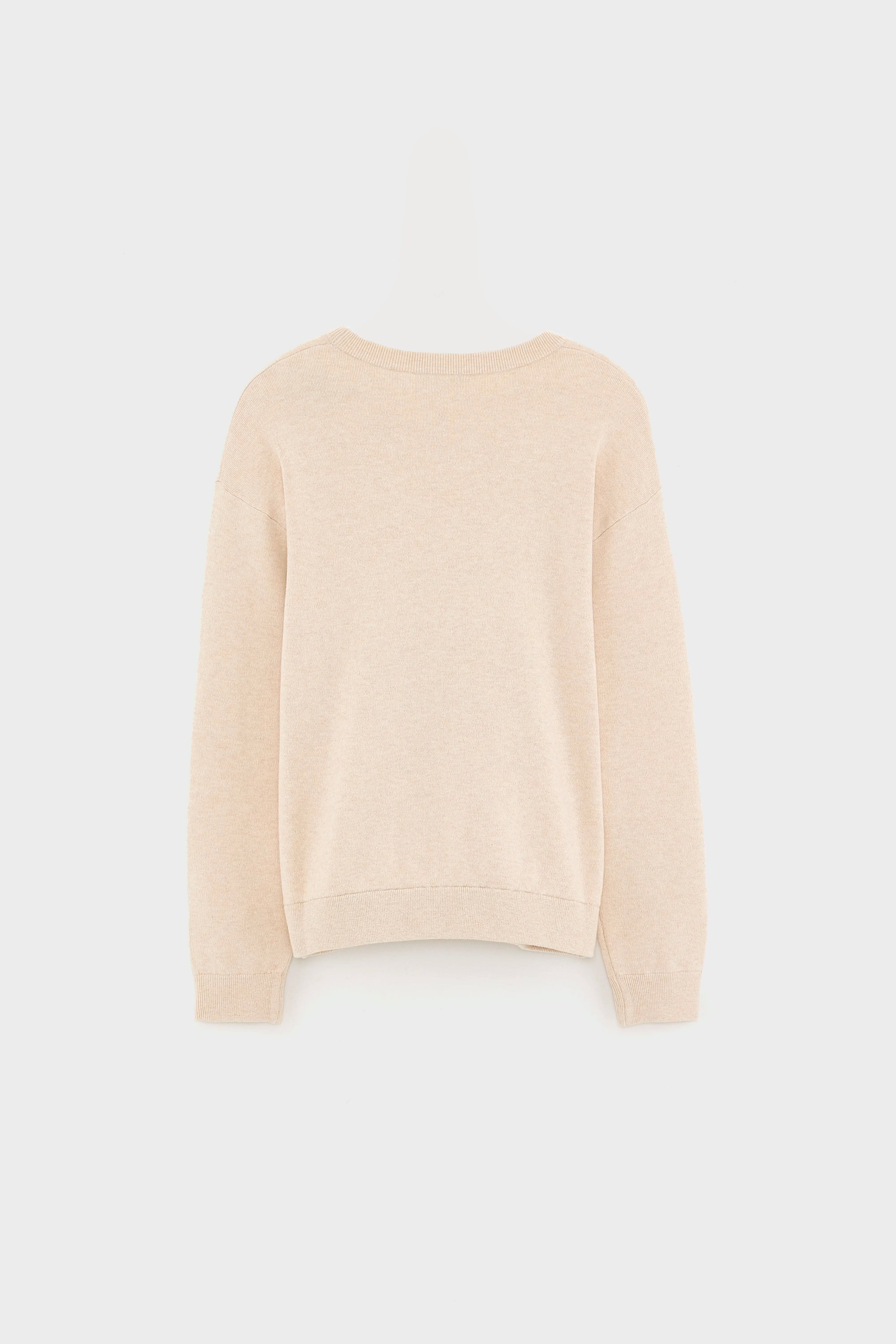 Angbo Trui Met Ronde Hals - Oatmeal Voor Jongens | Bellerose