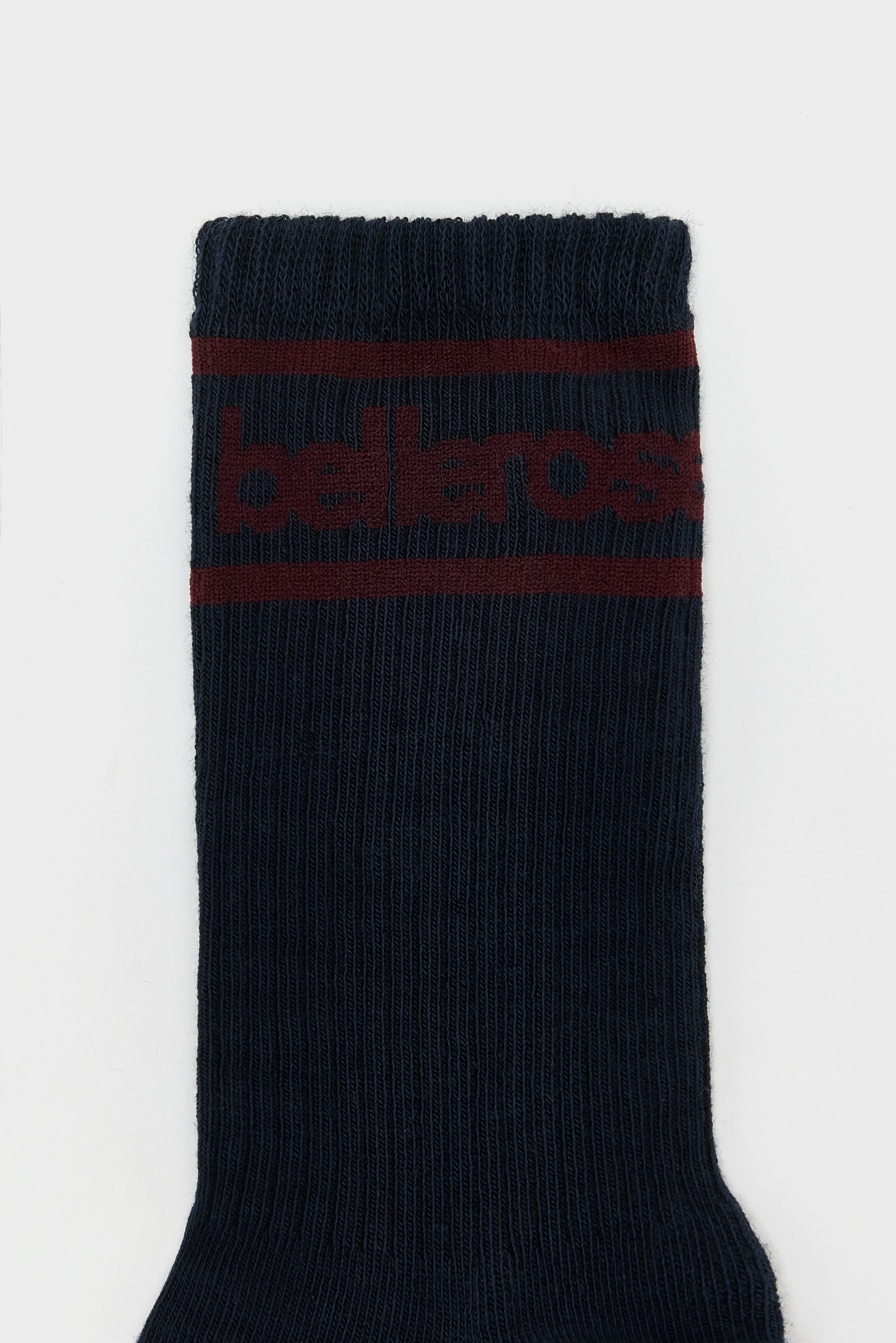Vigil Crew Sokken - Bordeaux / Navy Voor Meisjes | Bellerose