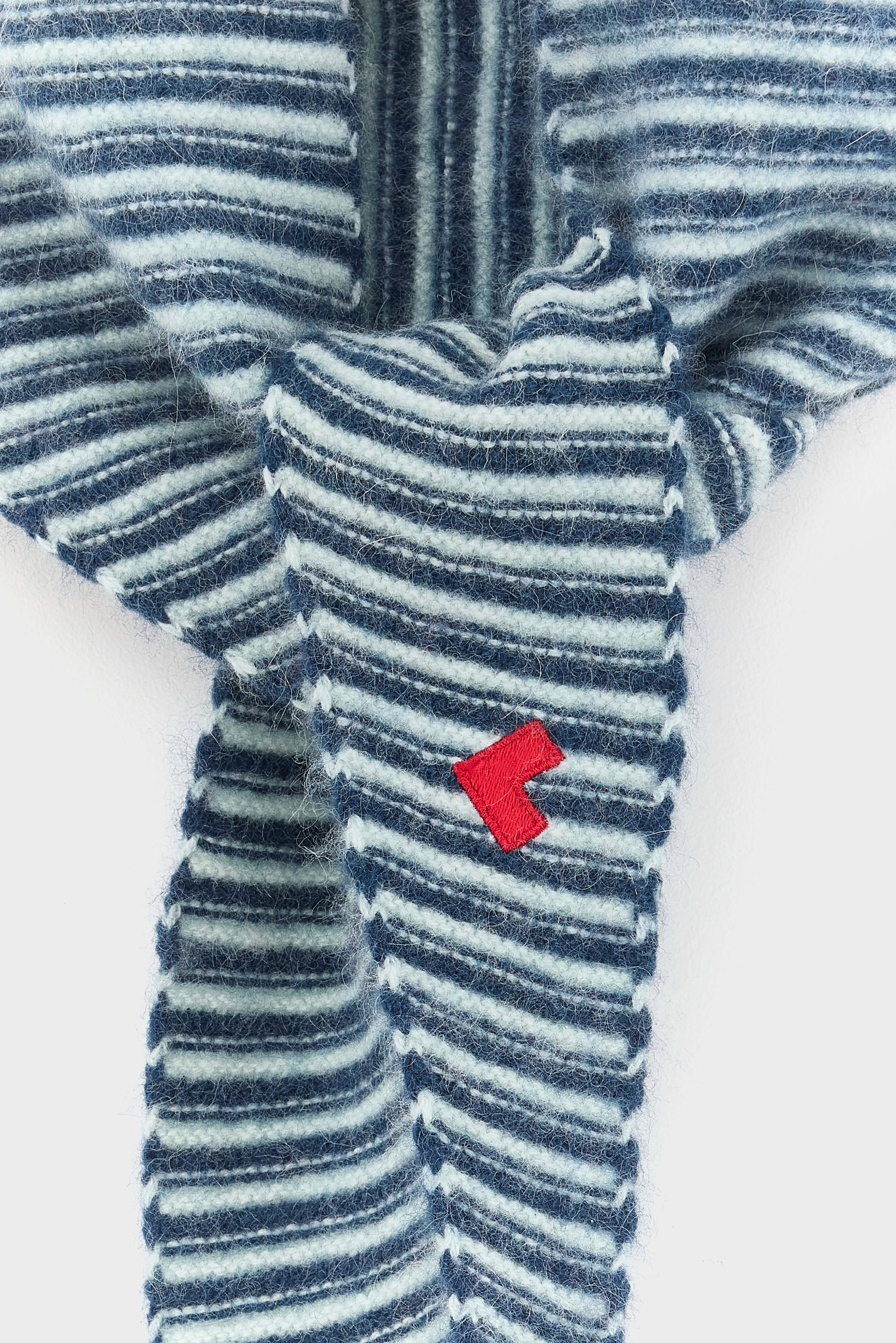 Duss Triangle Scarf - Surf / Teal For Girls | Bellerose
