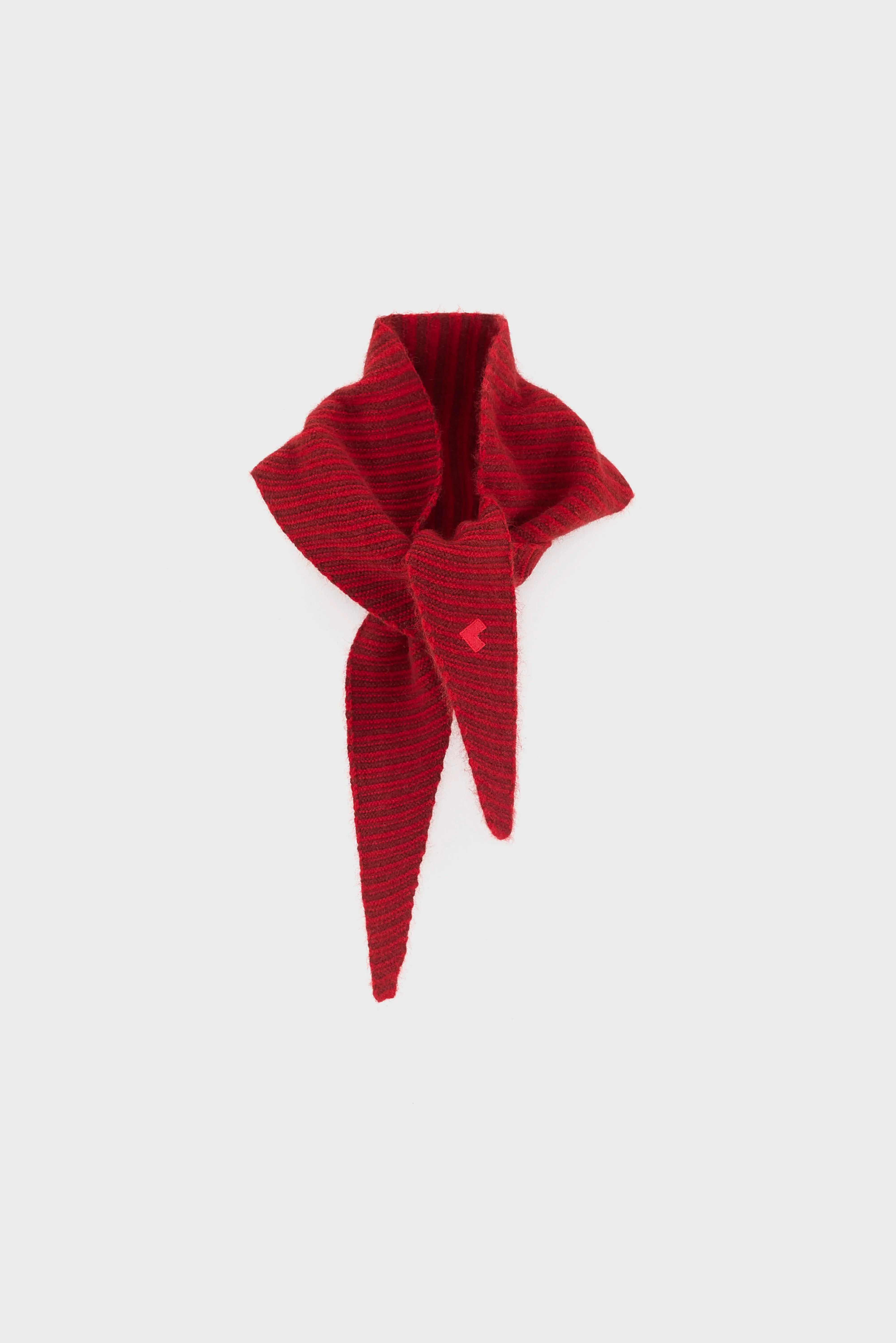 Duss Triangle Scarf - Ecarlate / Palissandre For Girls | Bellerose