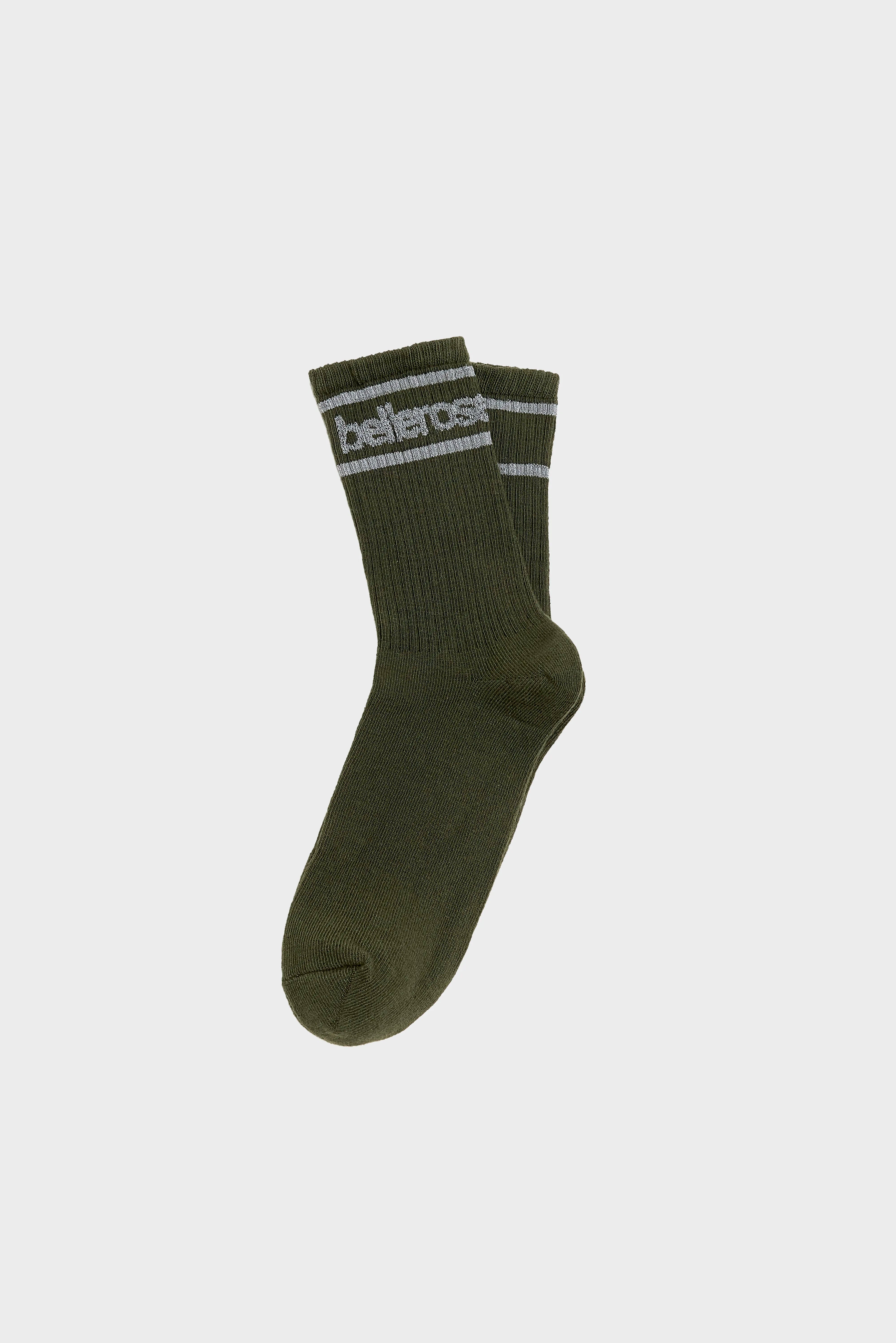 Vigix Crew Sokken - Dark olive / Silver Voor Jongens | Bellerose