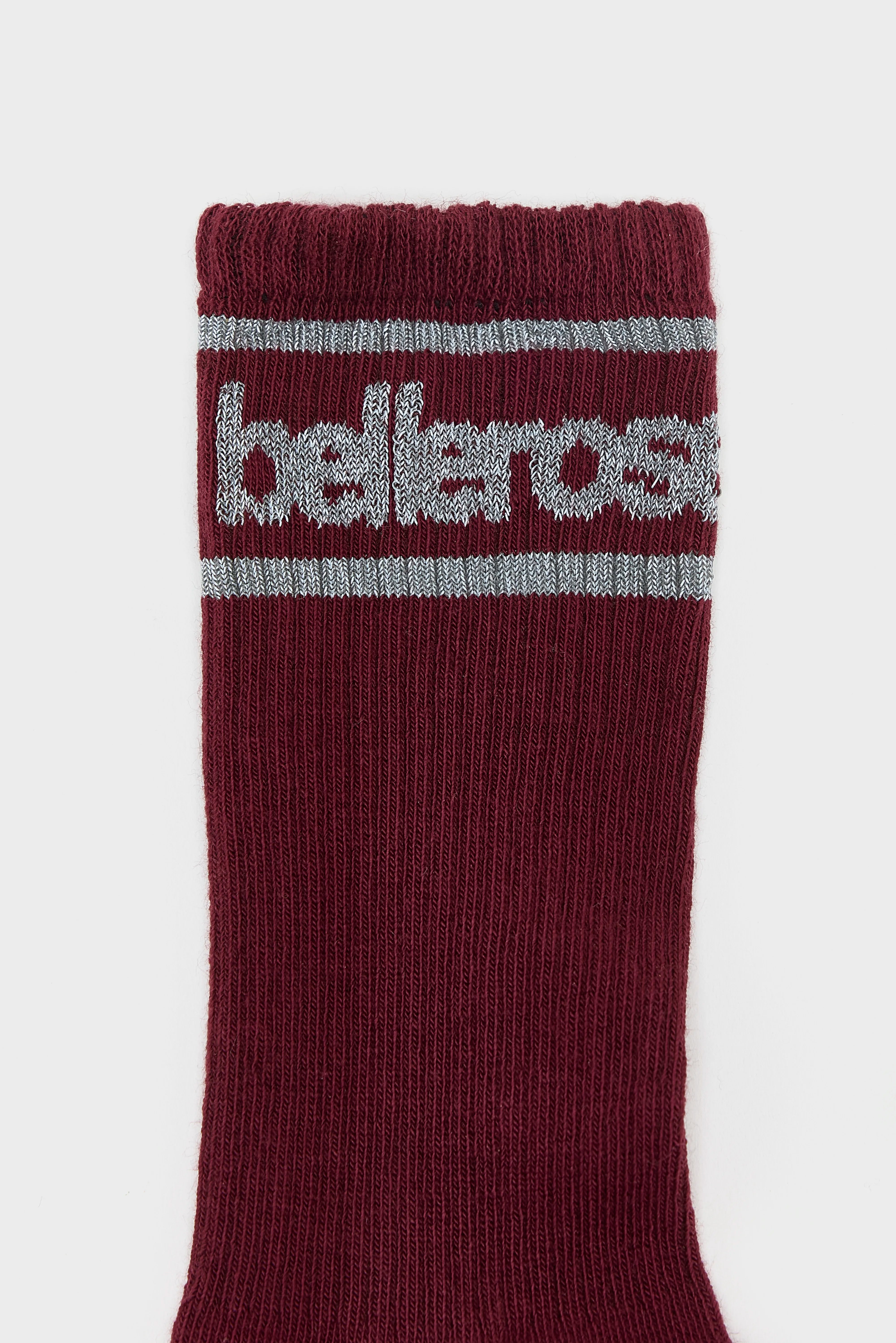 Chaussettes mi-mollet Vigix (262 / B / MALBEC)