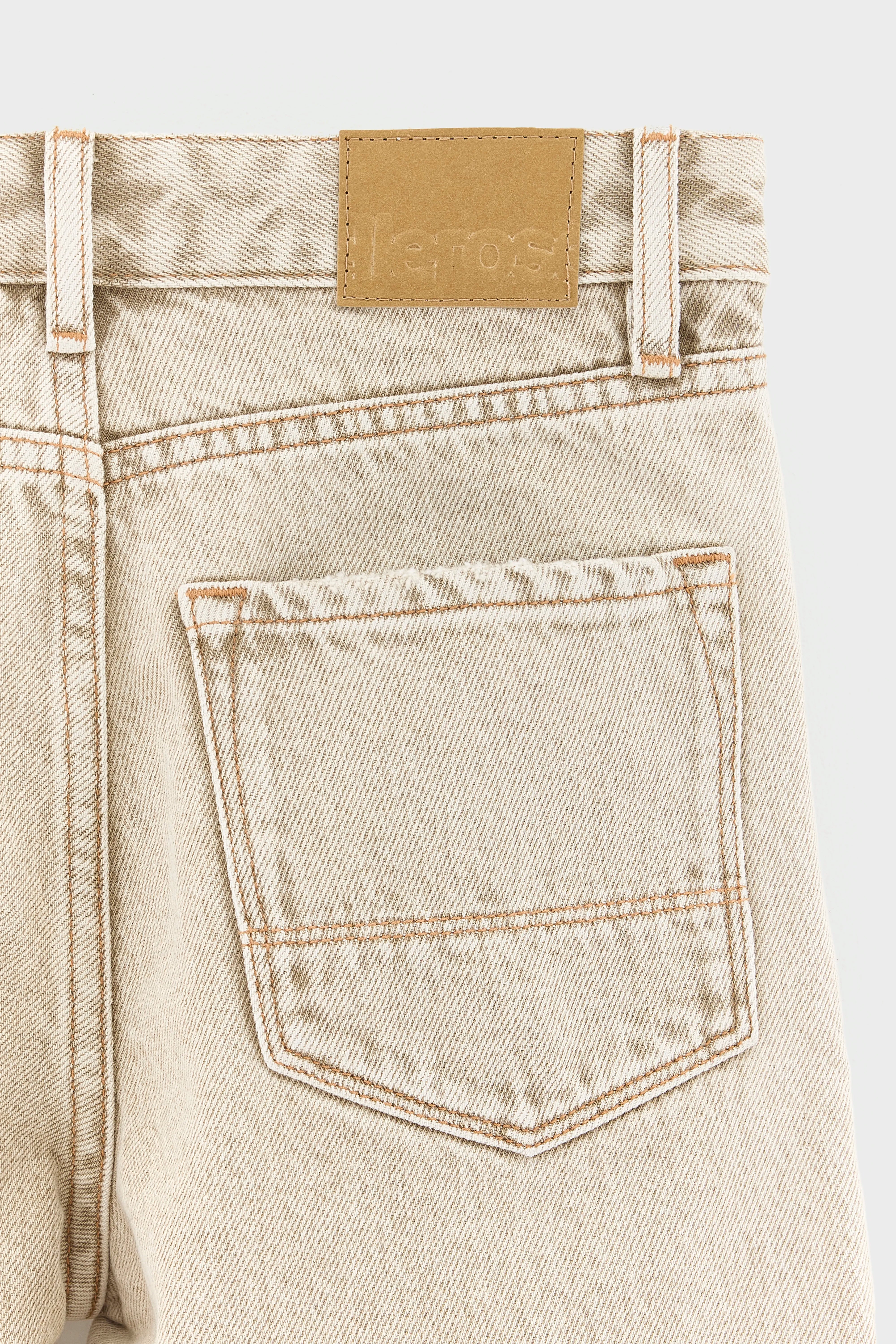Wanda Flared Jeans - Beige snow Voor Meisjes | Bellerose