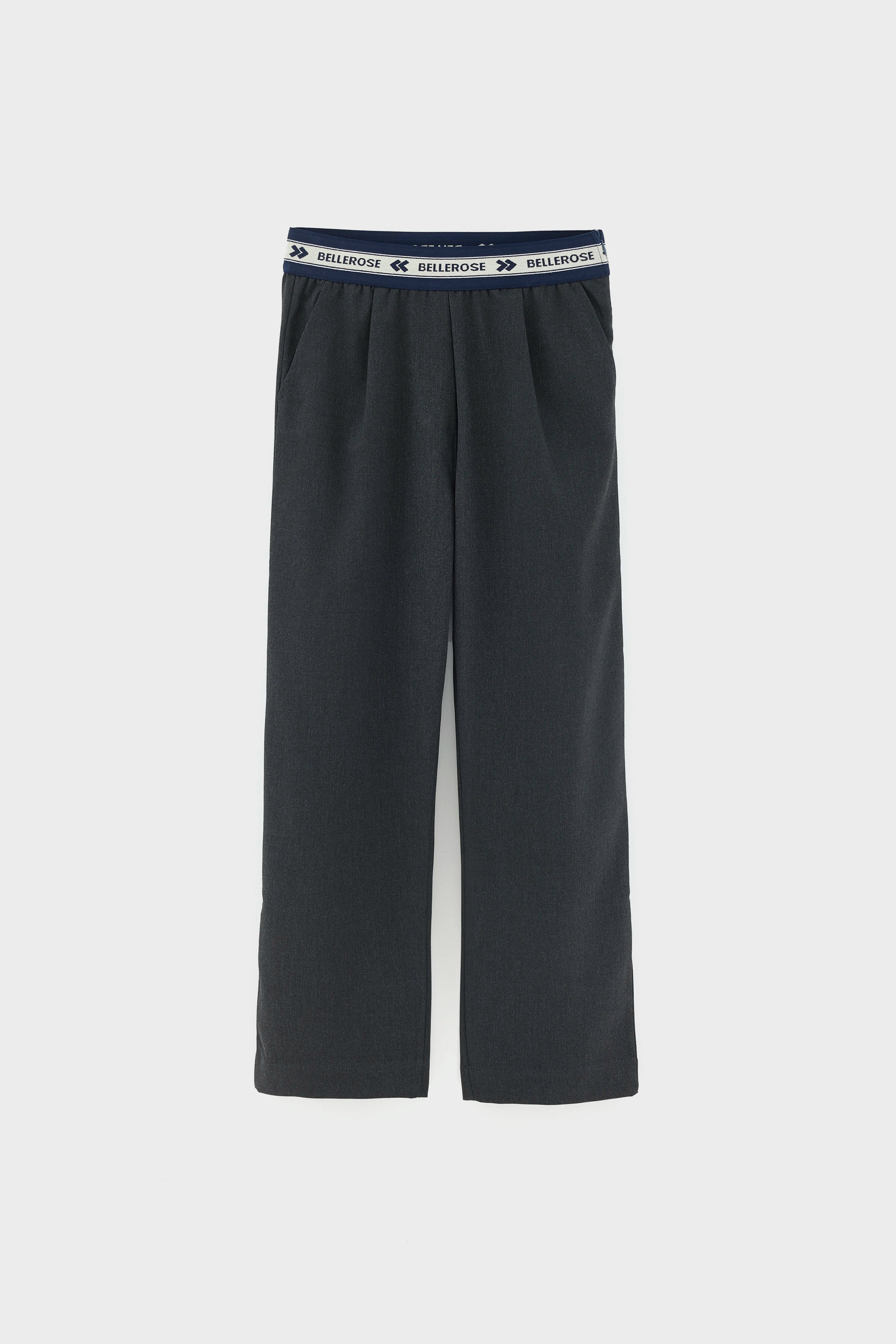 Alysa Rechte Broek - Charcoal Voor Meisjes | Bellerose