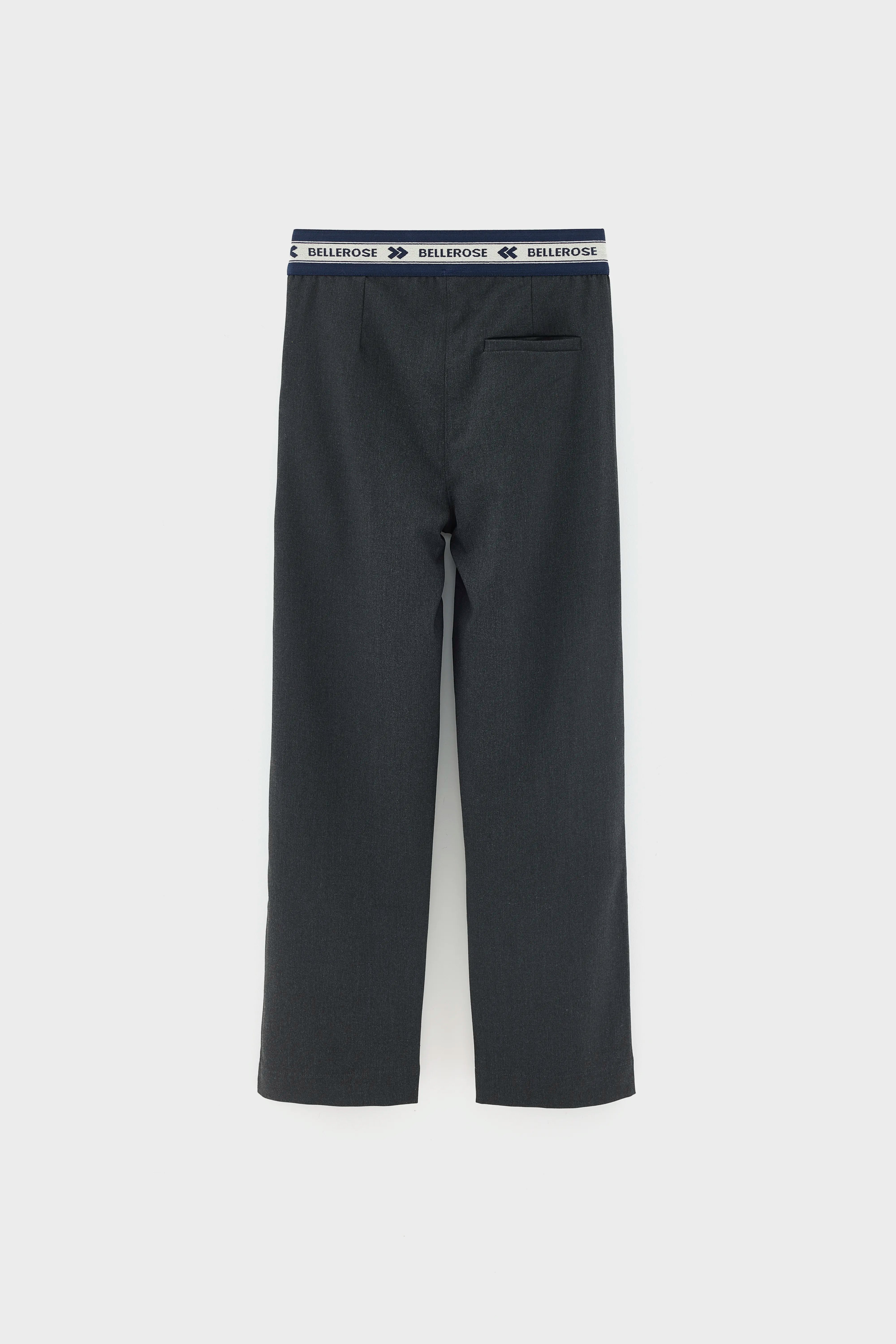 Alysa Rechte Broek - Charcoal Voor Meisjes | Bellerose