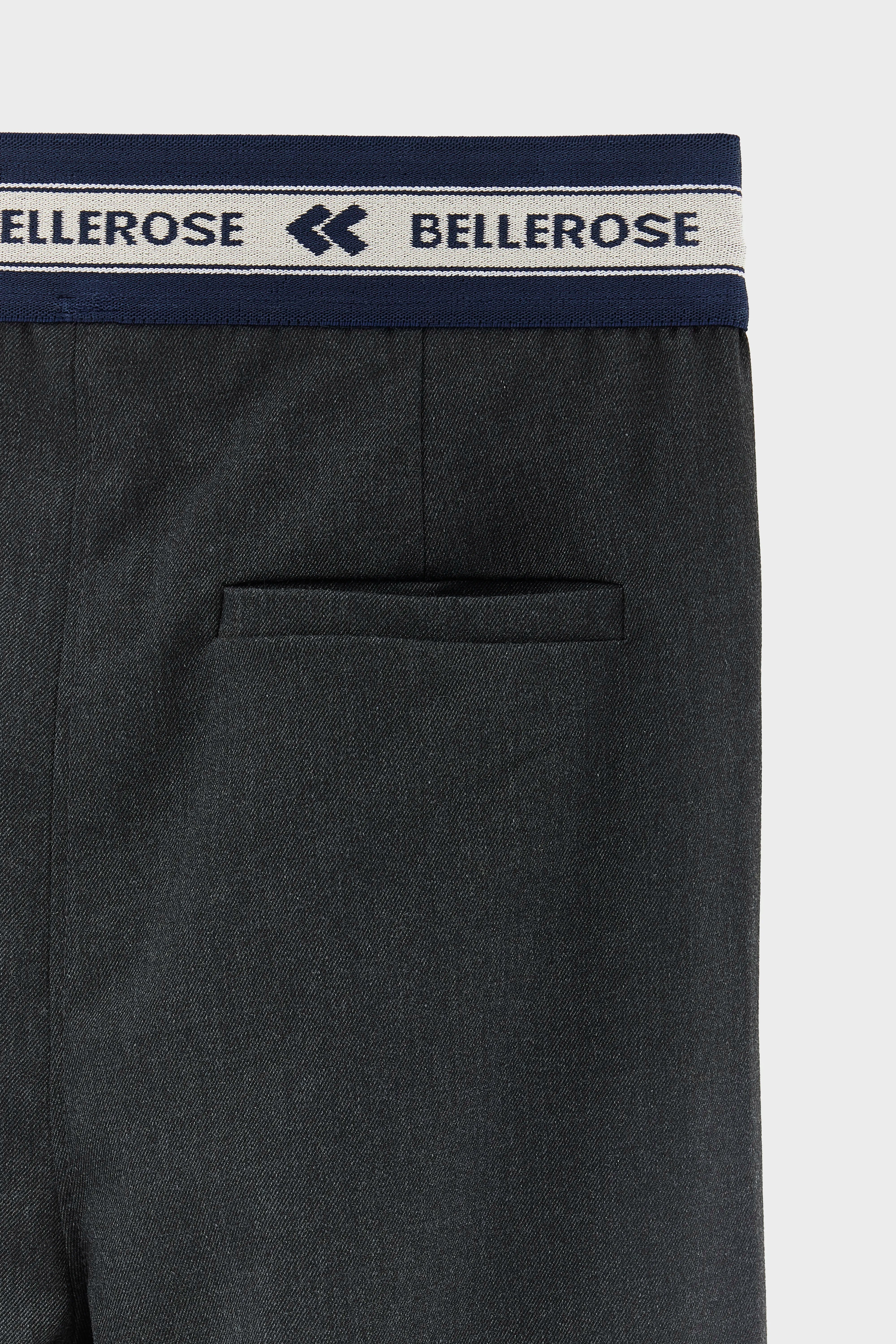 Alysa Rechte Broek - Charcoal Voor Meisjes | Bellerose