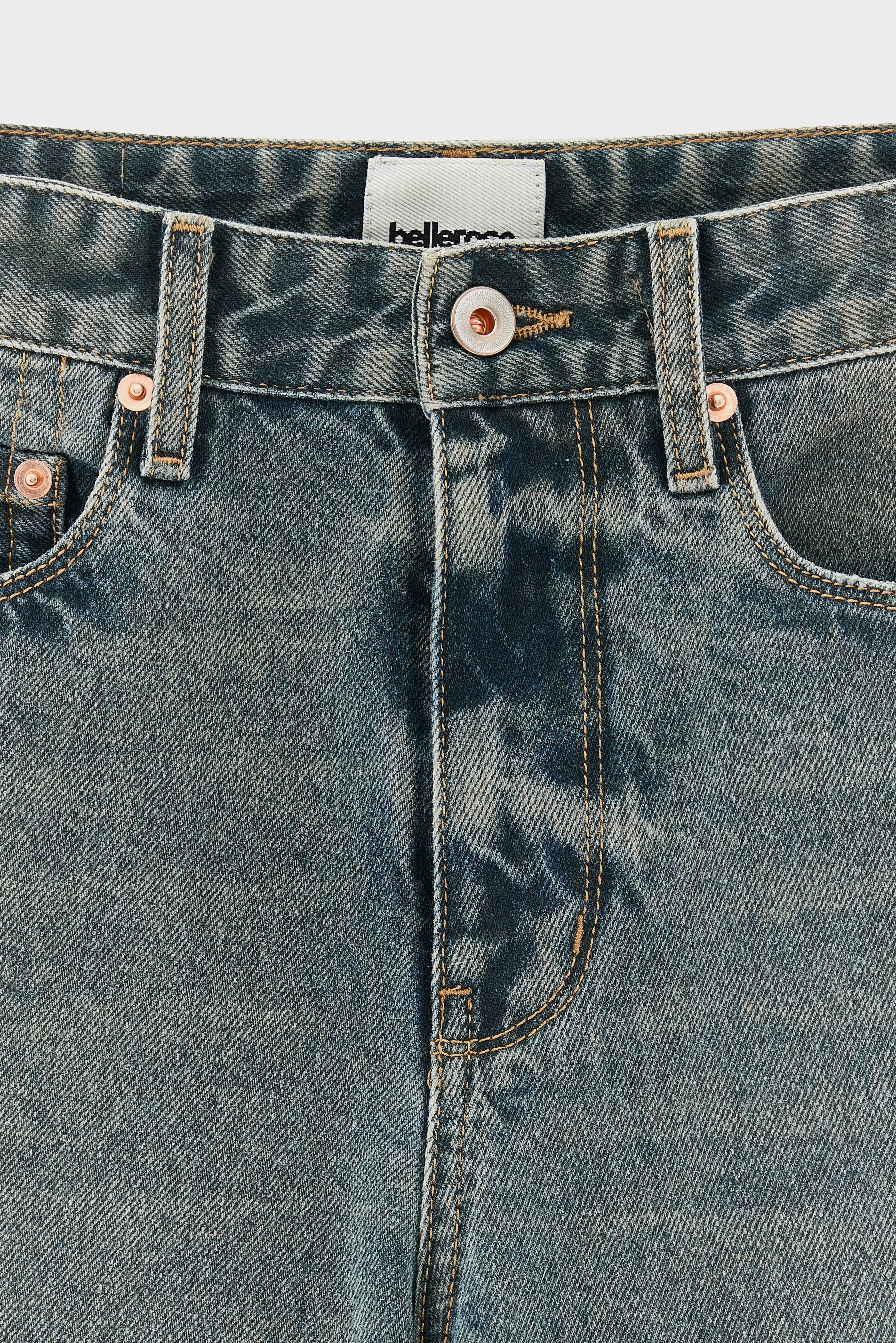 Peters wide jeans (262 / B / DUSTY USED BLUE)