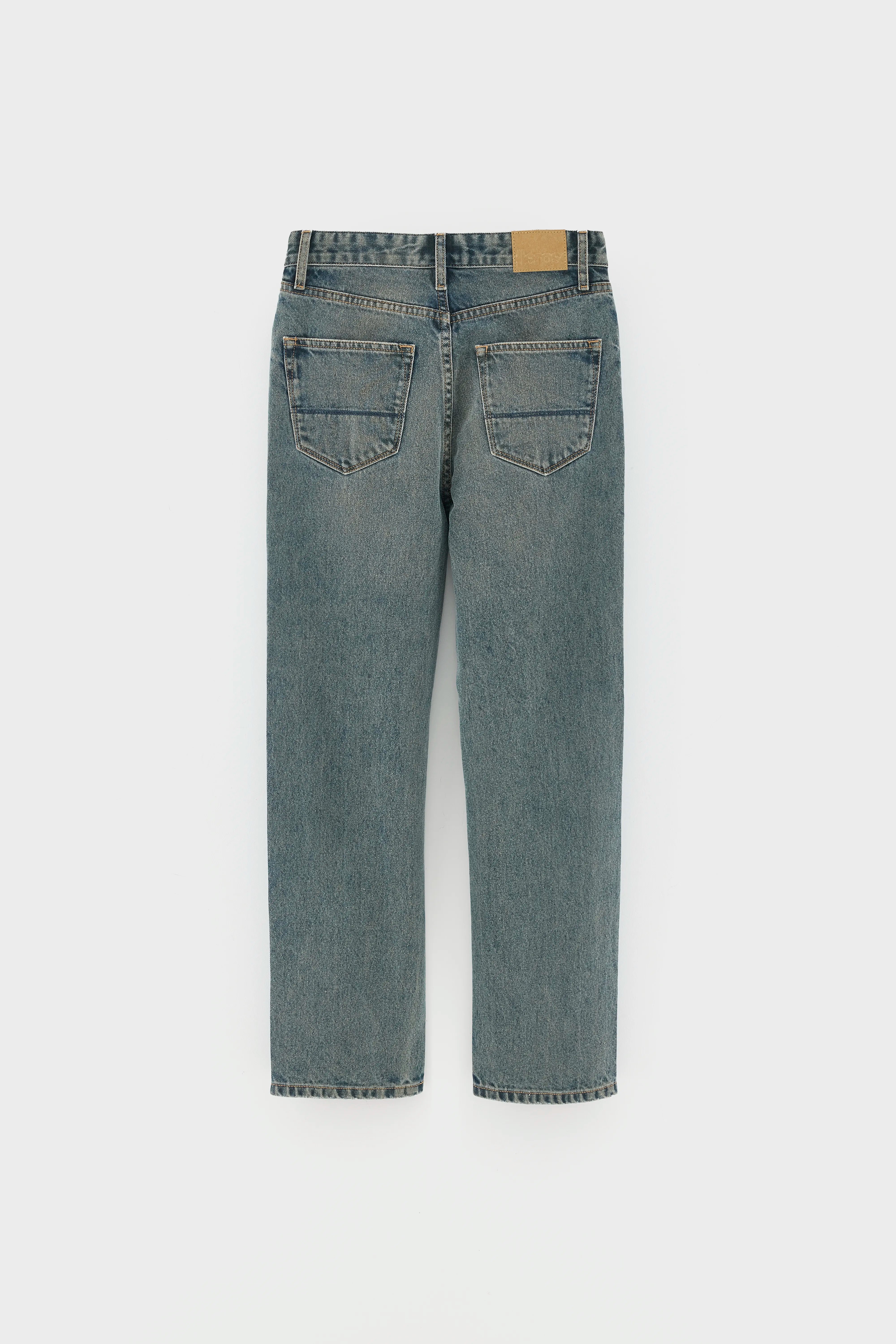 Peters wide jeans (262 / B / DUSTY USED BLUE)