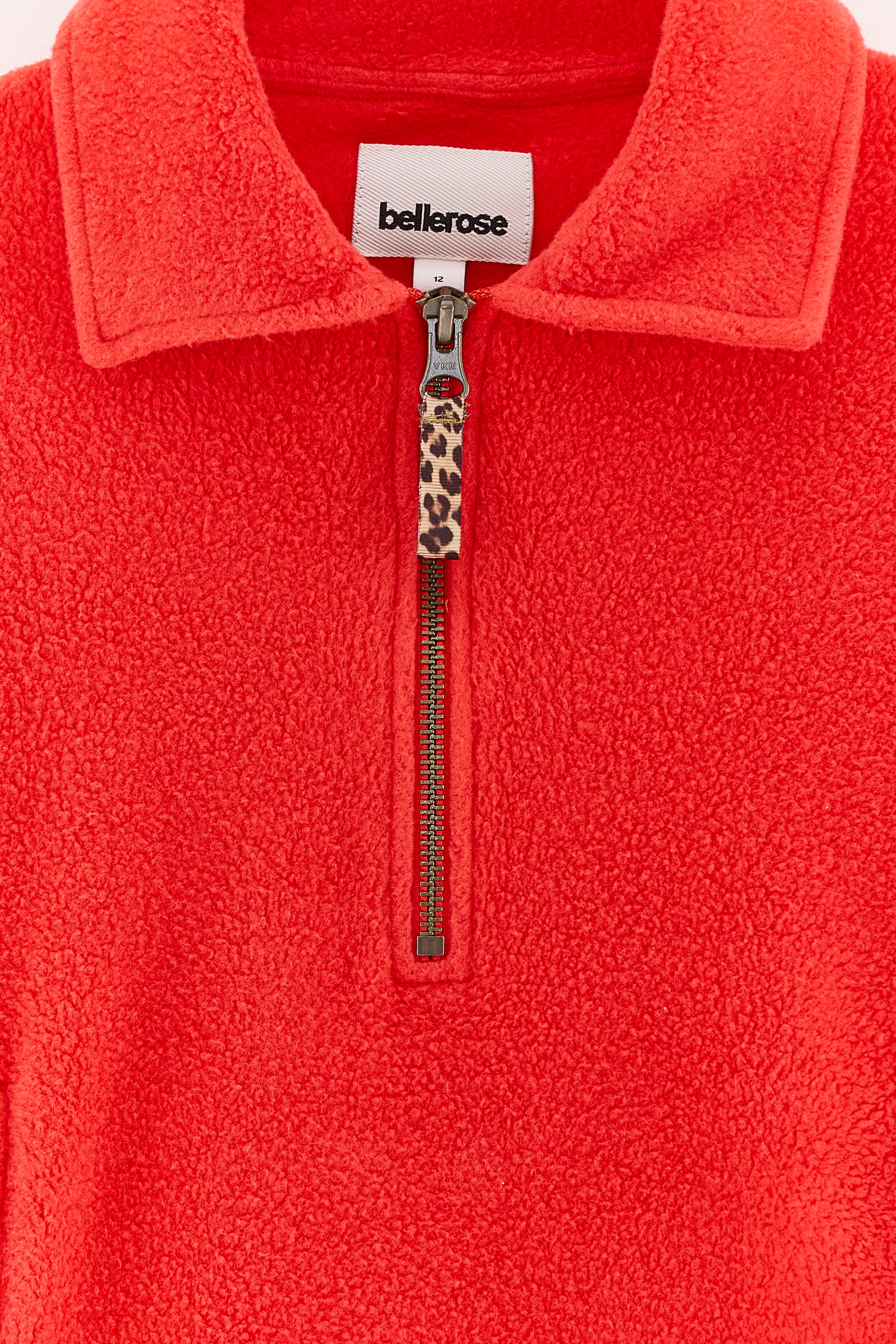 Mazzy Half-zipped Sweatshirt - Goji For Girls | Bellerose