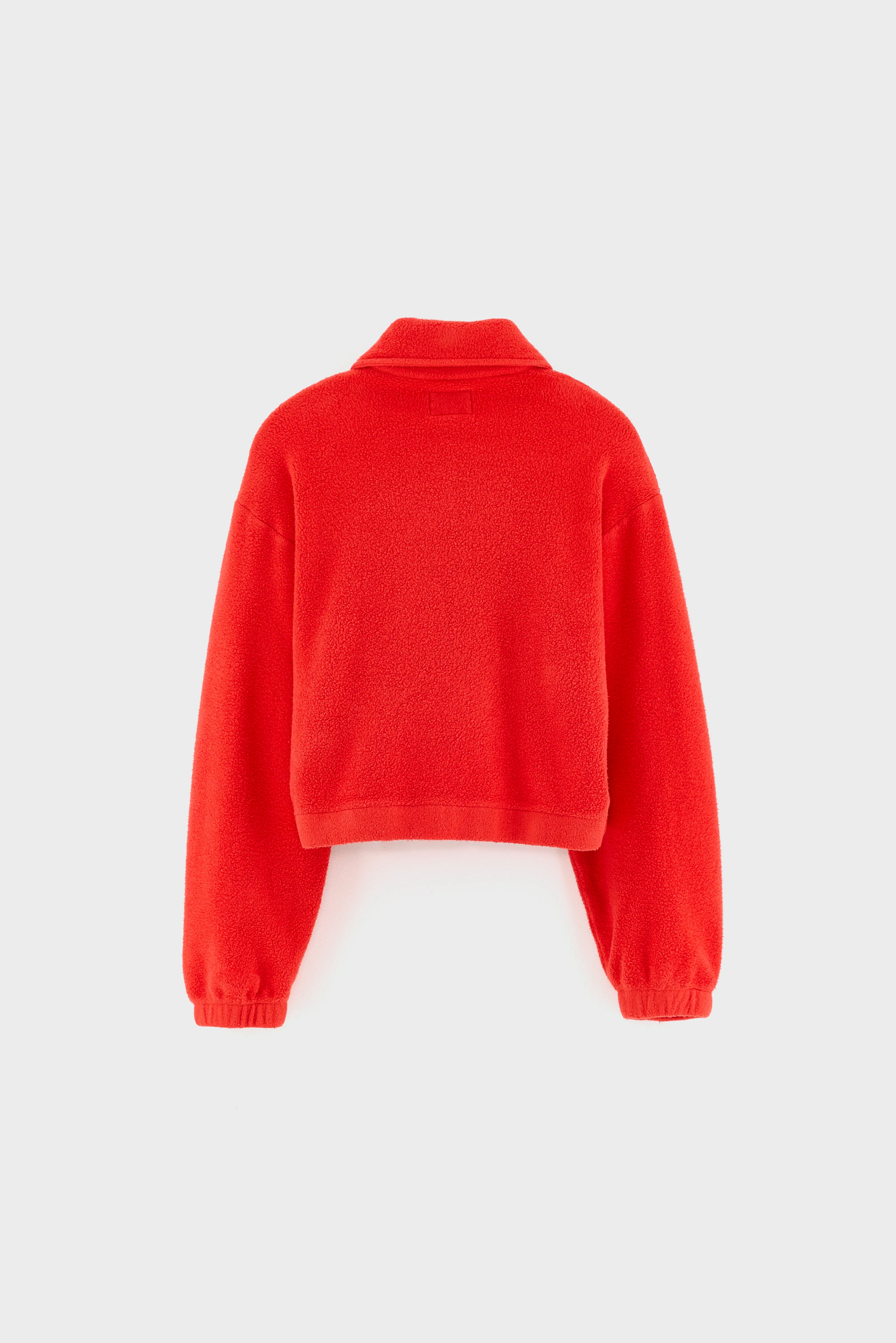 Mazzy Half-zipped Sweatshirt - Goji For Girls | Bellerose