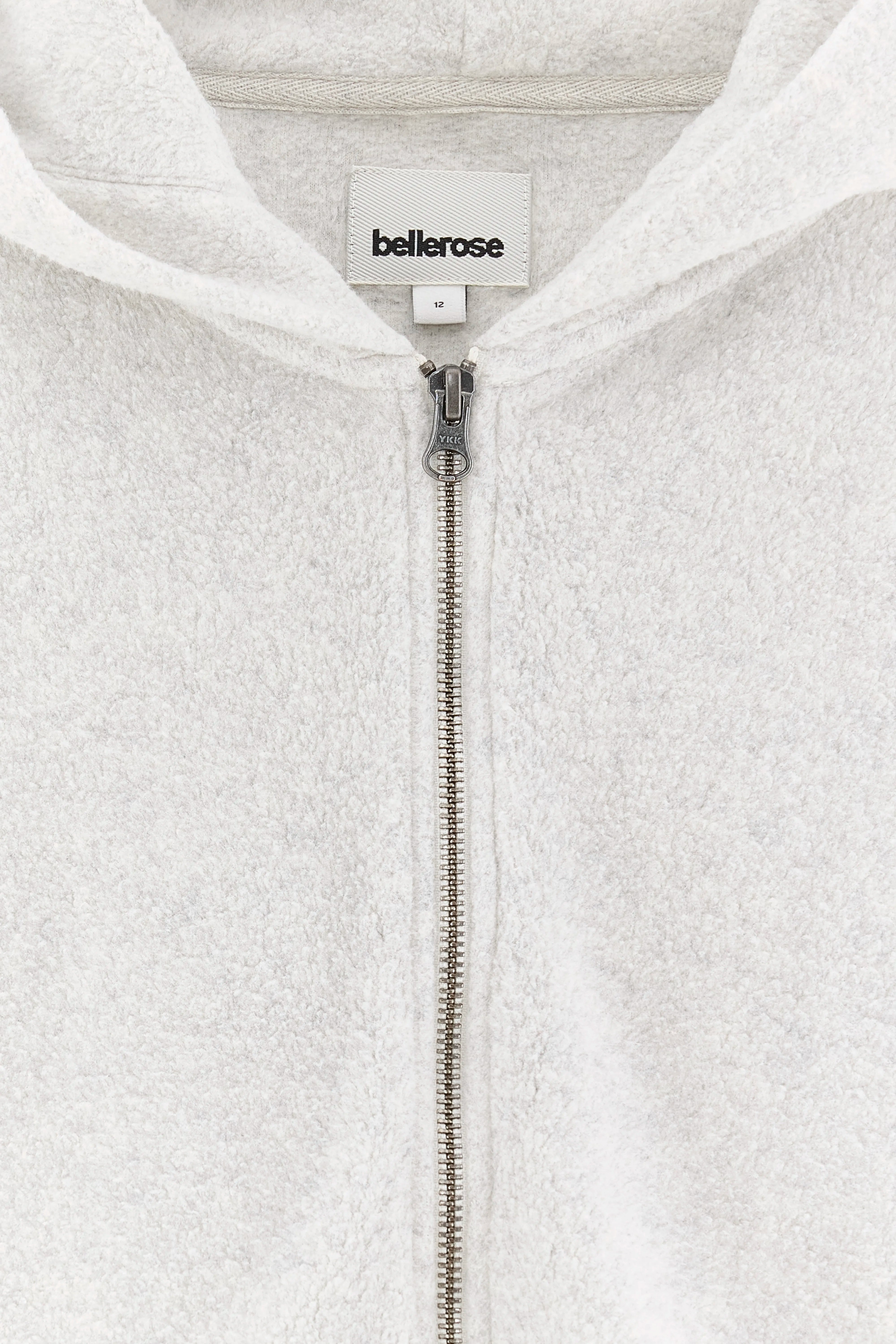 Fleyas Zip-up Hoodie - Oyster For Girls | Bellerose