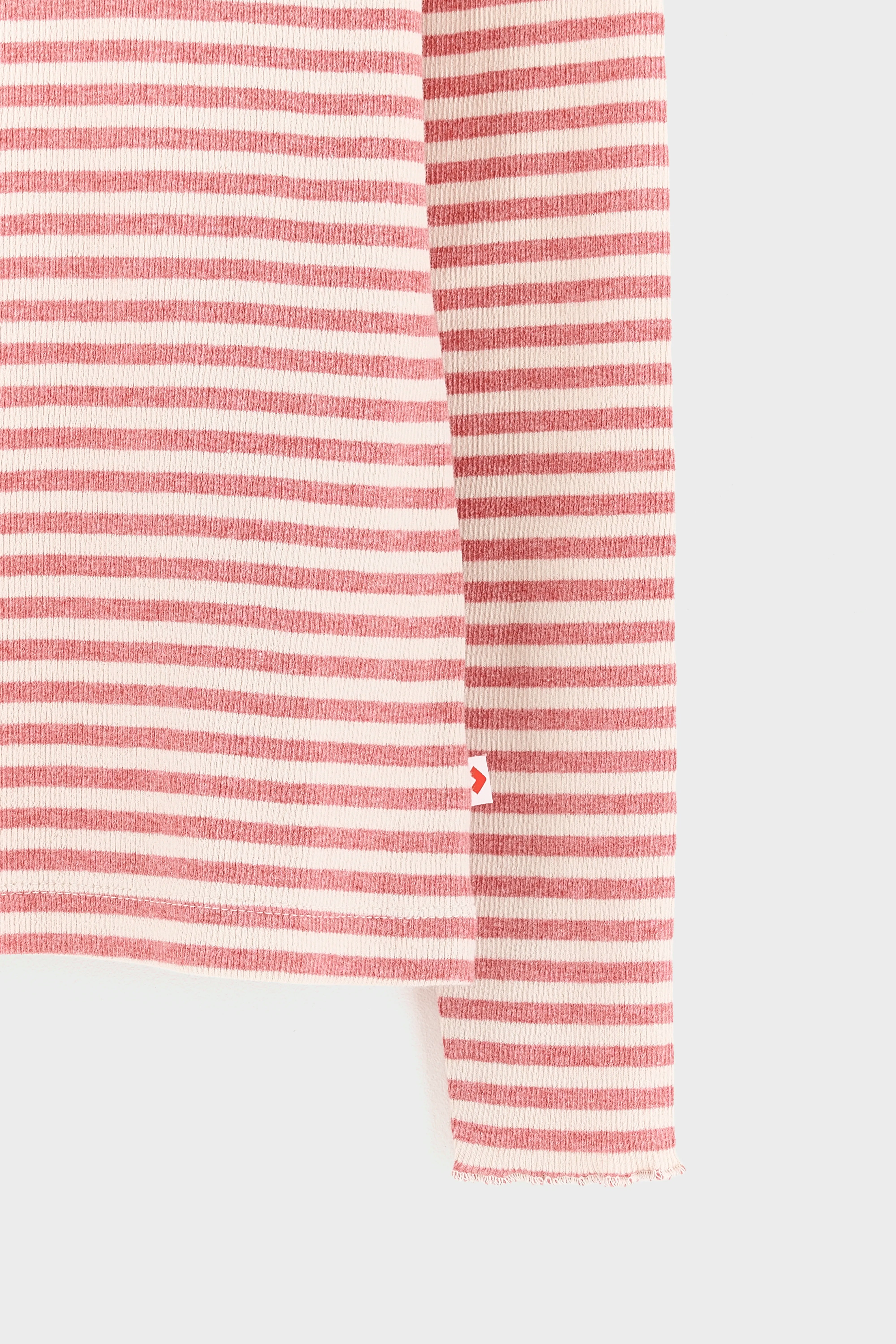 Velfie Long-sleeve T-shirt - Cheeks / Ecru For Girls | Bellerose