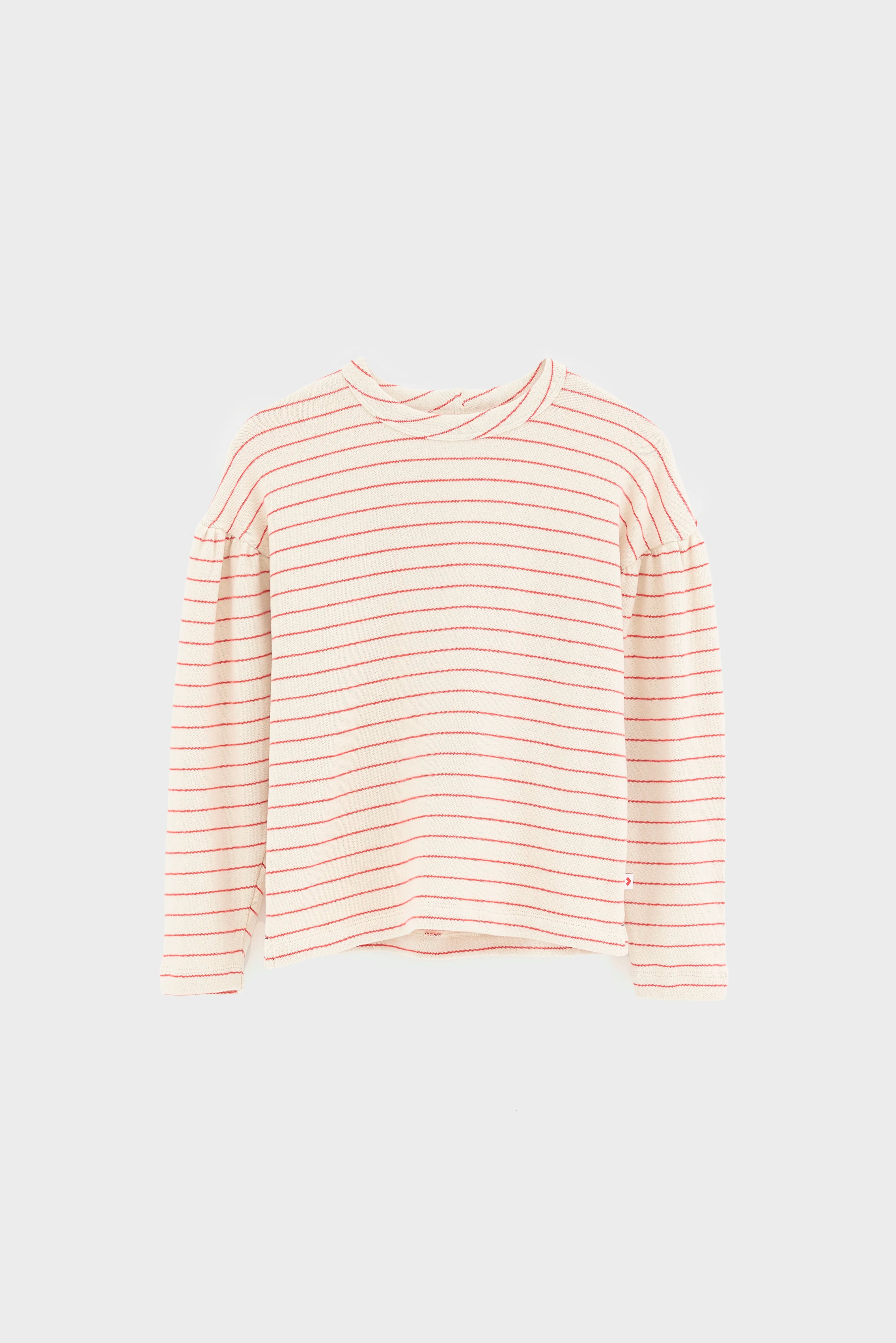 Marie T-shirt Met Lange Mouwen - Cream / Pavot Voor Meisjes | Bellerose