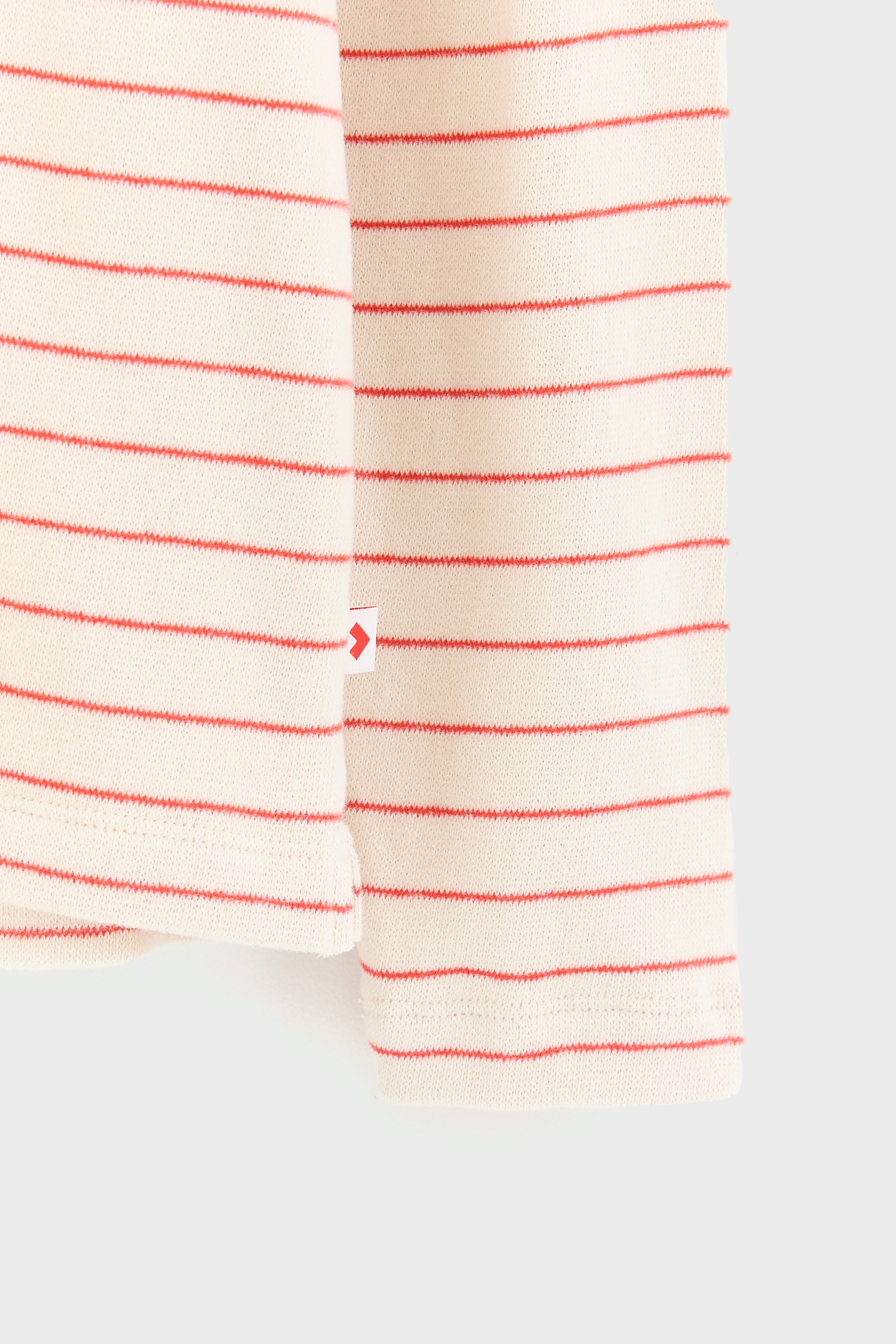 Marie T-shirt Met Lange Mouwen - Cream / Pavot Voor Meisjes | Bellerose
