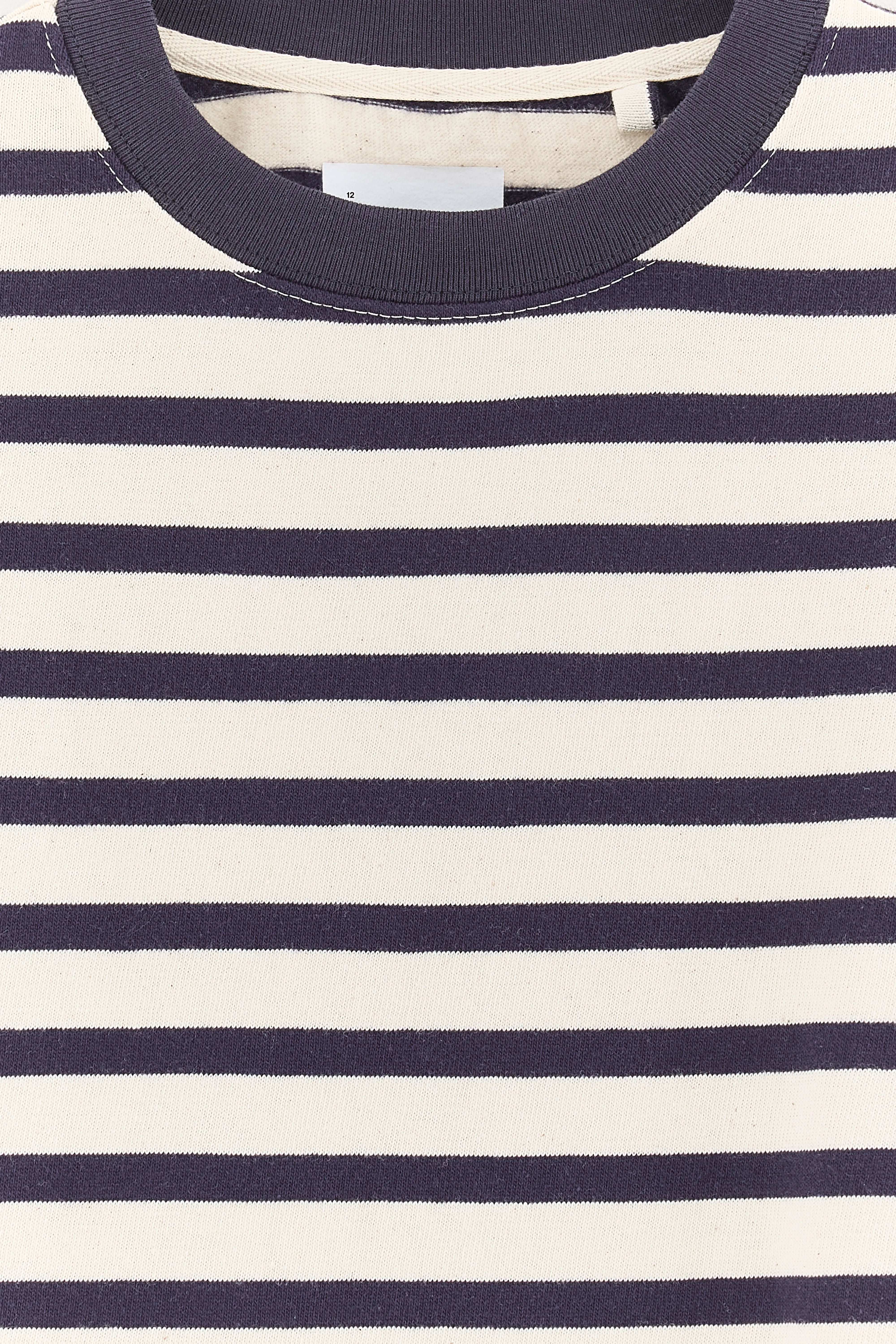 Favi Long-sleeve T-shirt - Navy / Off white For Girls | Bellerose