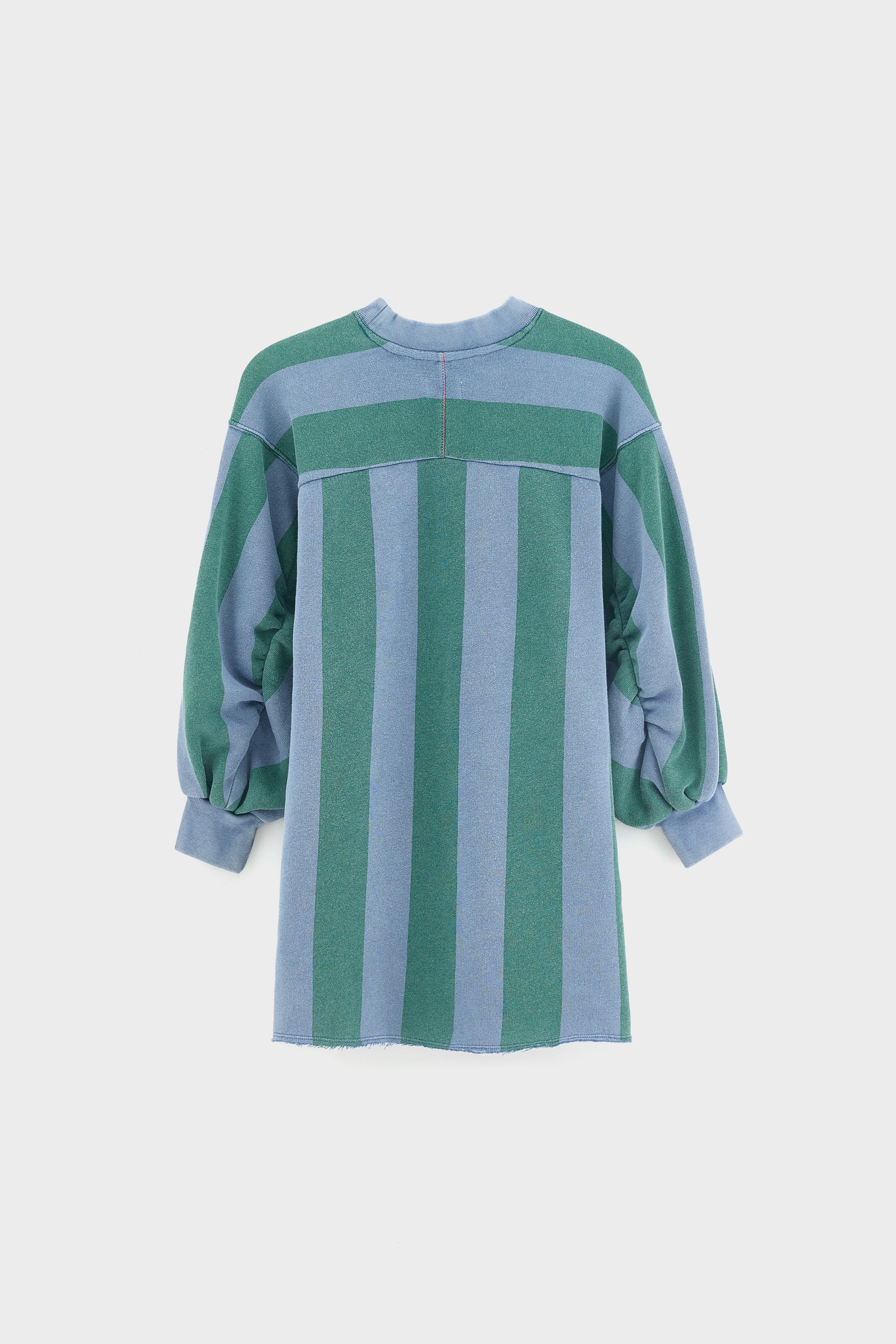 Falone Striped Dress - Jungle / Storm For Girls | Bellerose