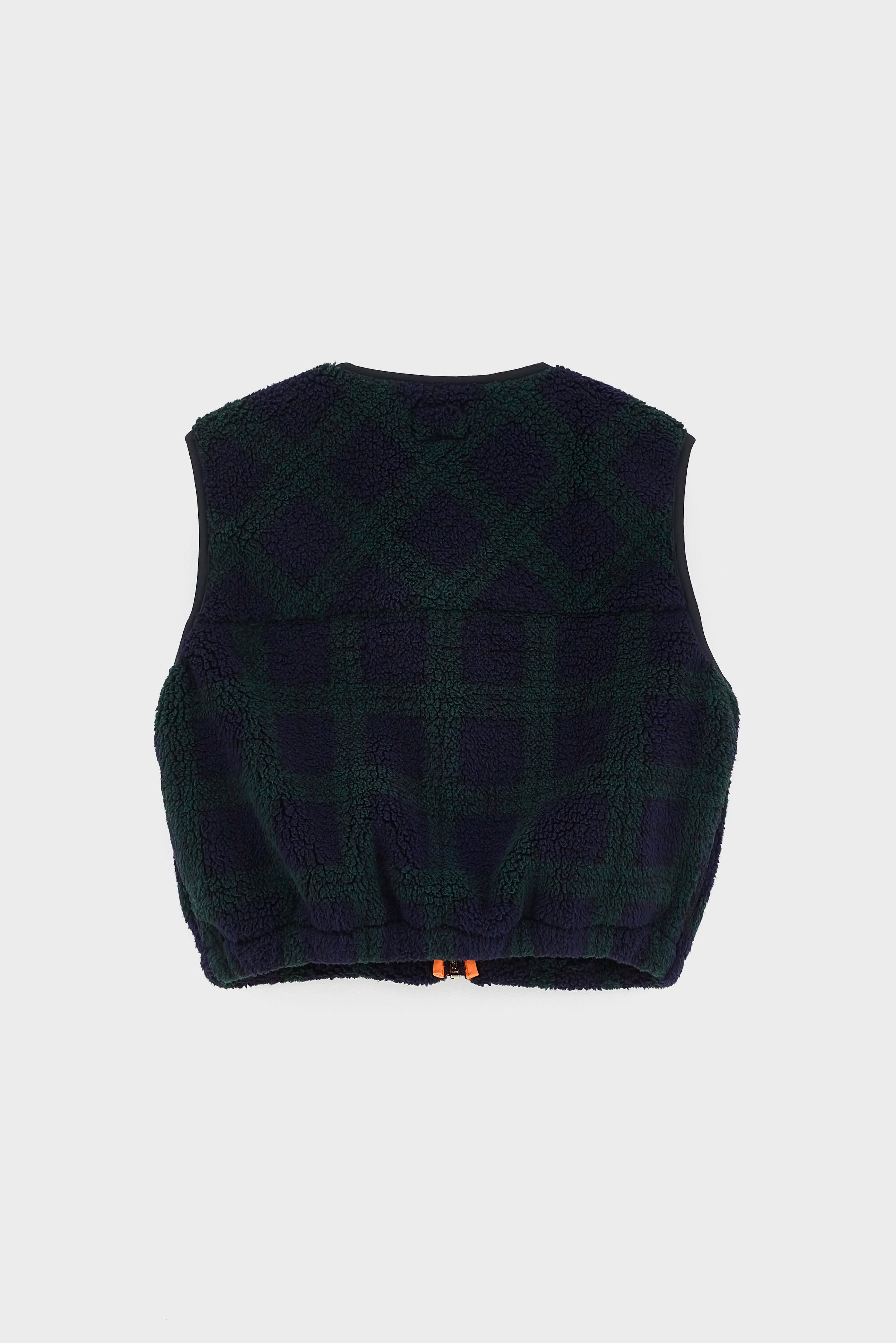 Veste sans manches à carreaux (262 / G / CHECK B)