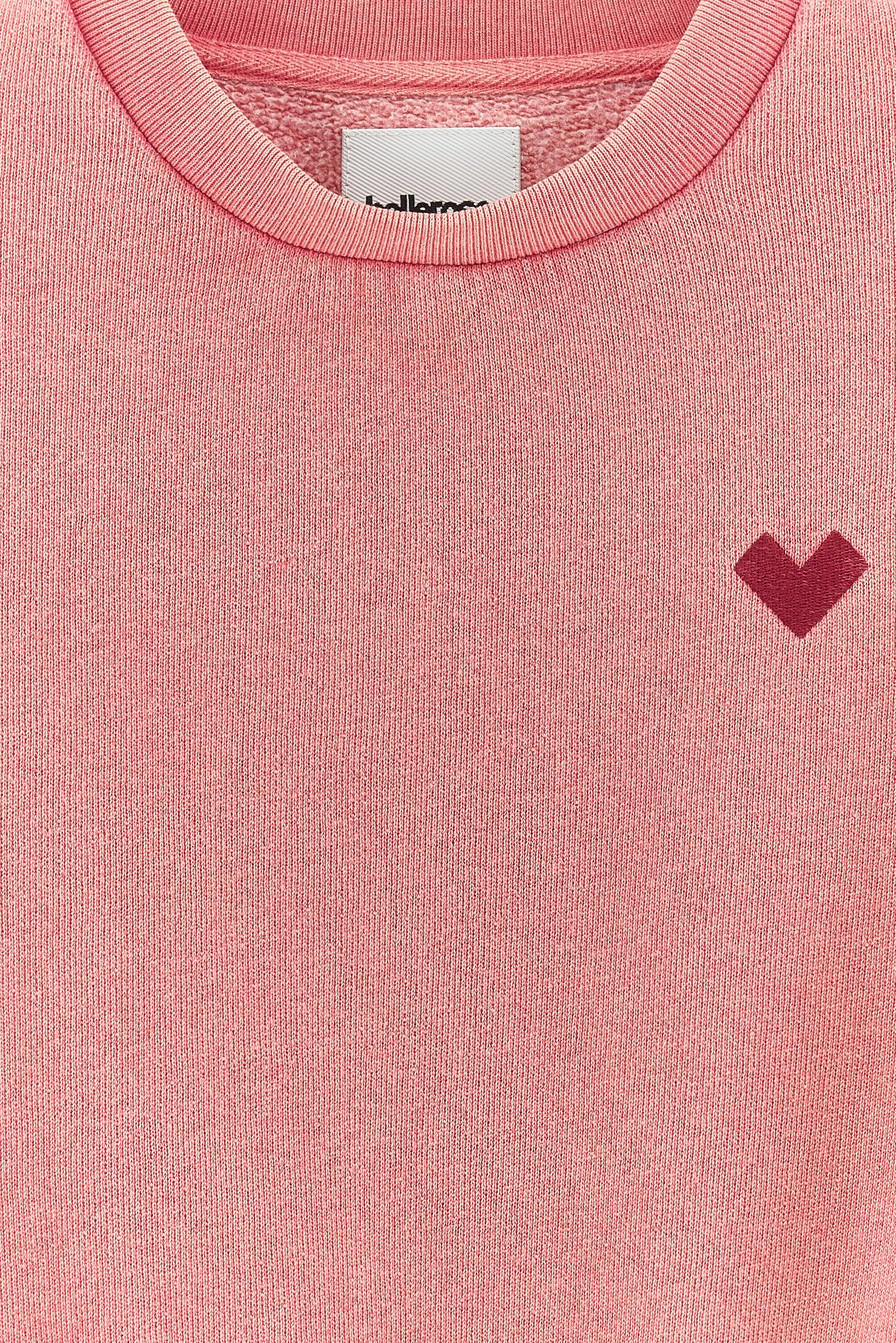 Fanzi sweatshirt met ronde hals (262 / G / CRANBERRY)