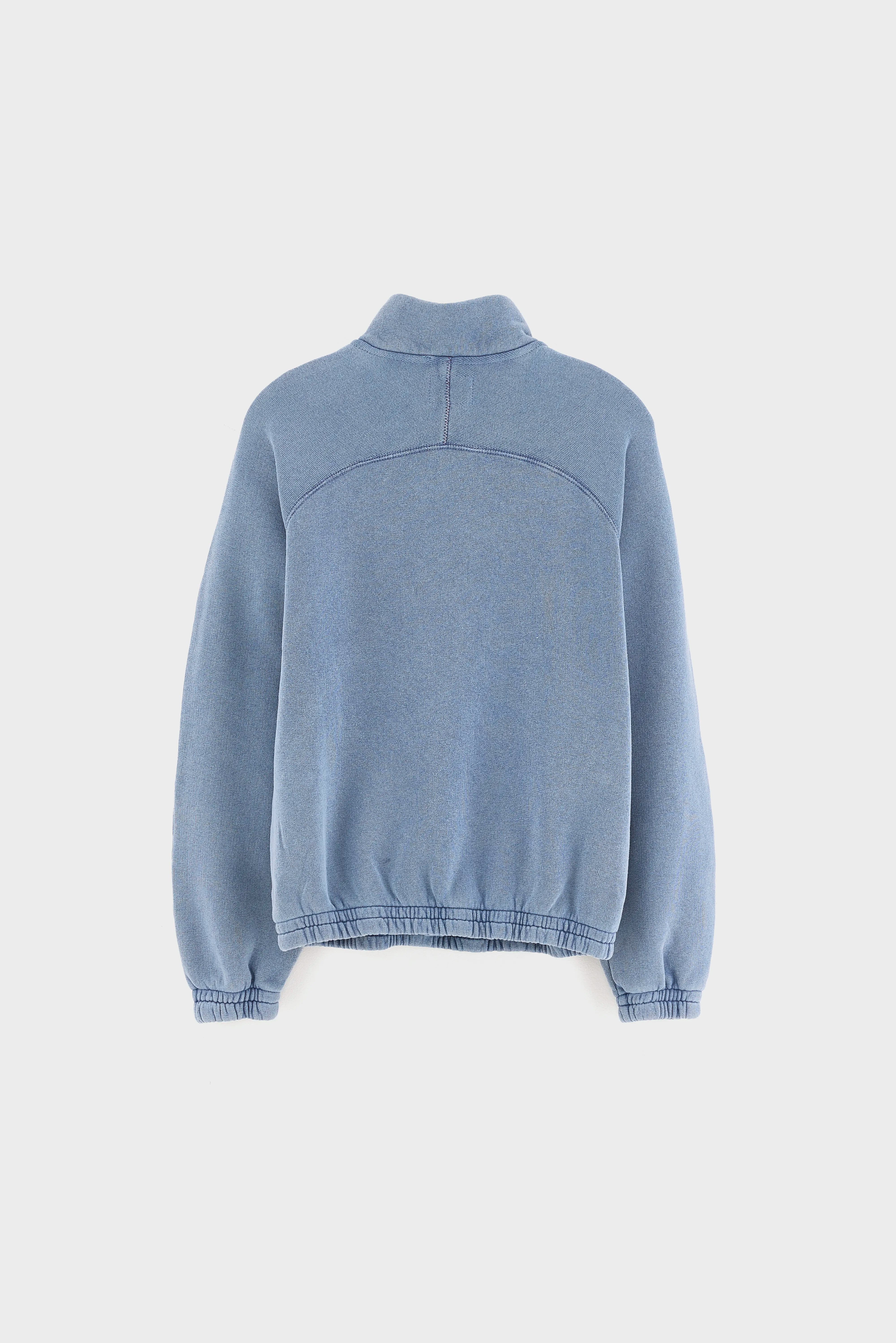 Fabrilo sweatshirt met ritskraag (262 / B / STORM)