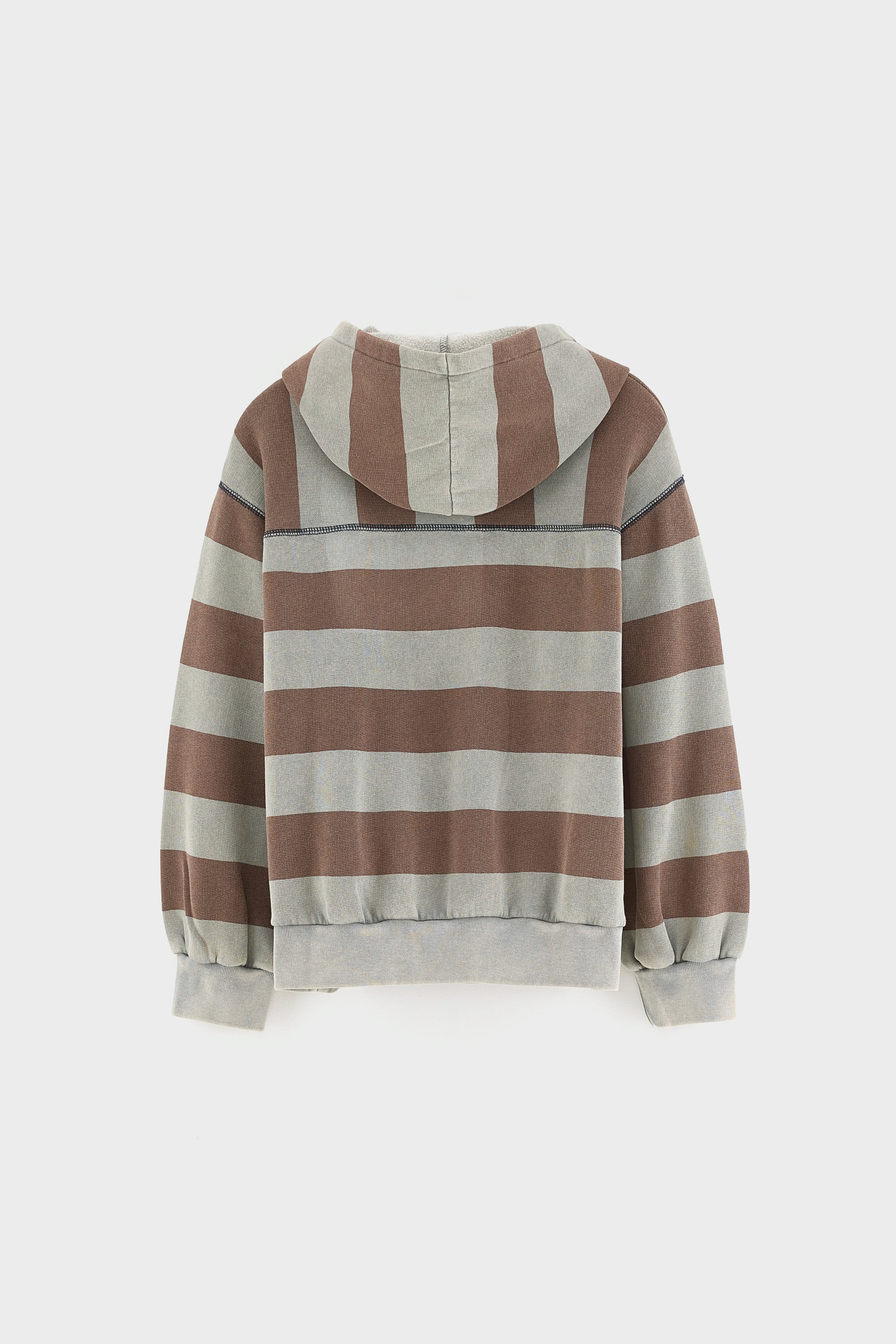Sweatshirt À Capuche Décontracté Fletcher - Coffee / Jungle / Storm Pour Garçon | Bellerose