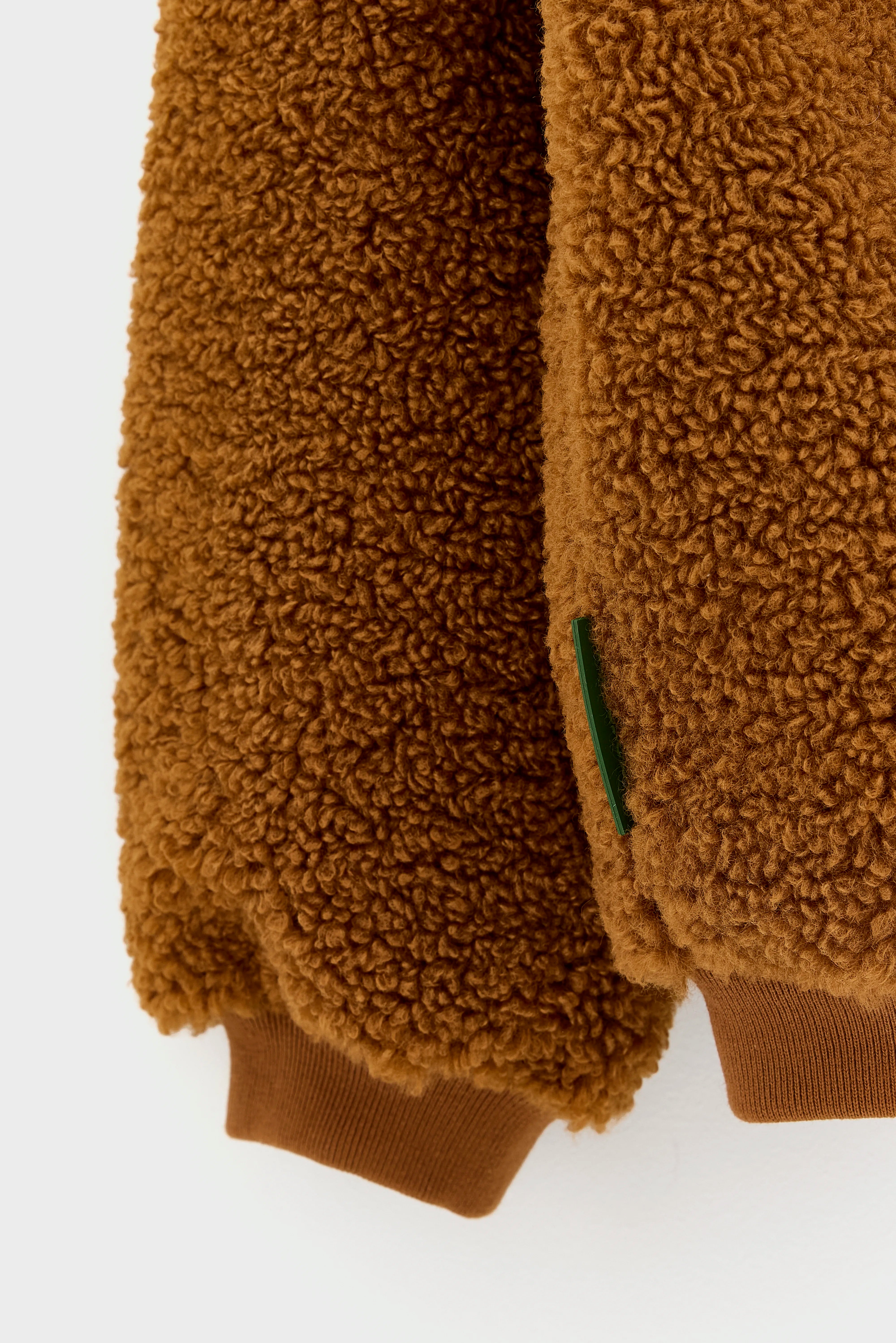 Japer jas met rits en capuchon (262 / B / BROWN SUGAR)
