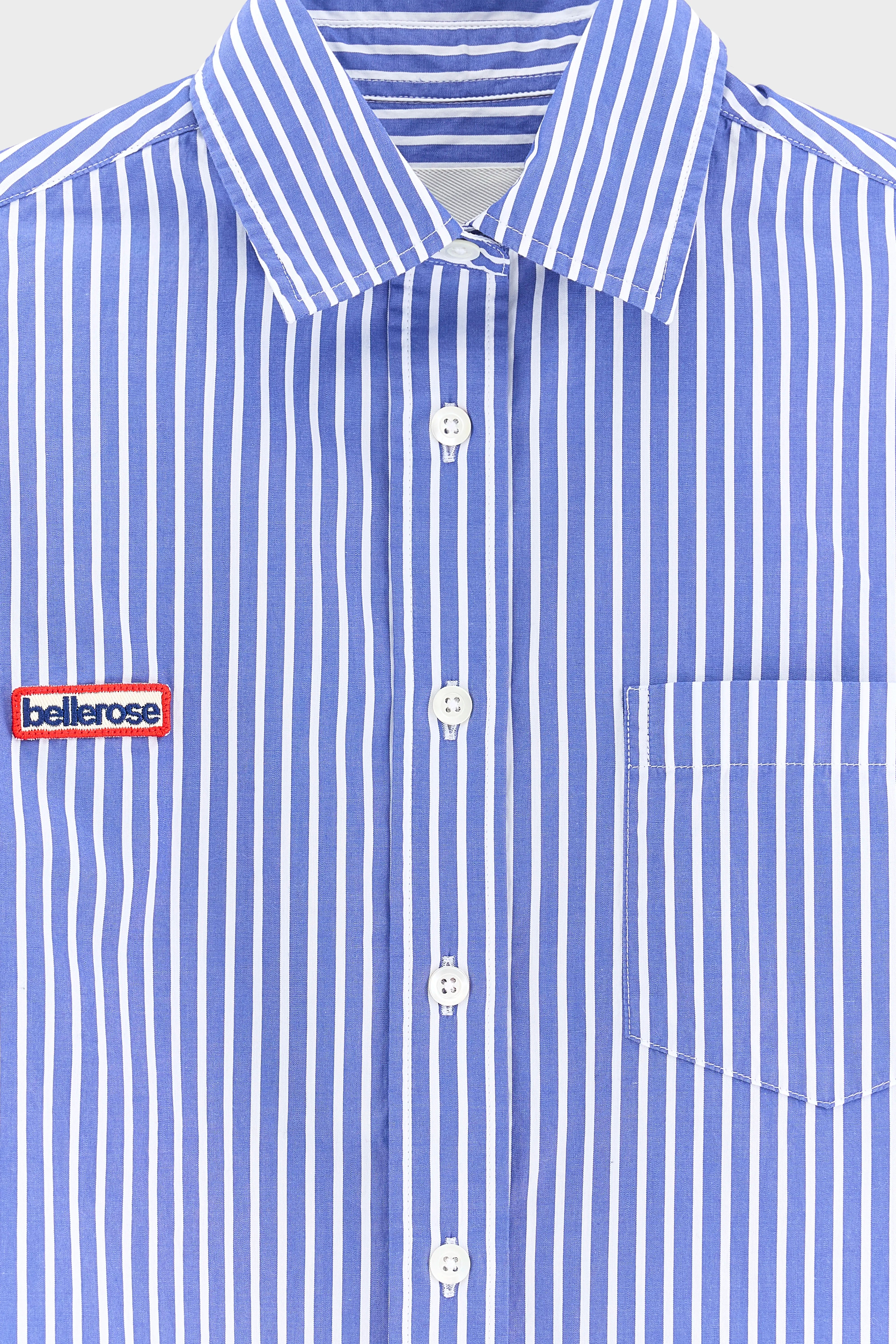 Ironis Gestreept Hemd - Ultramarine / White Voor Meisjes | Bellerose