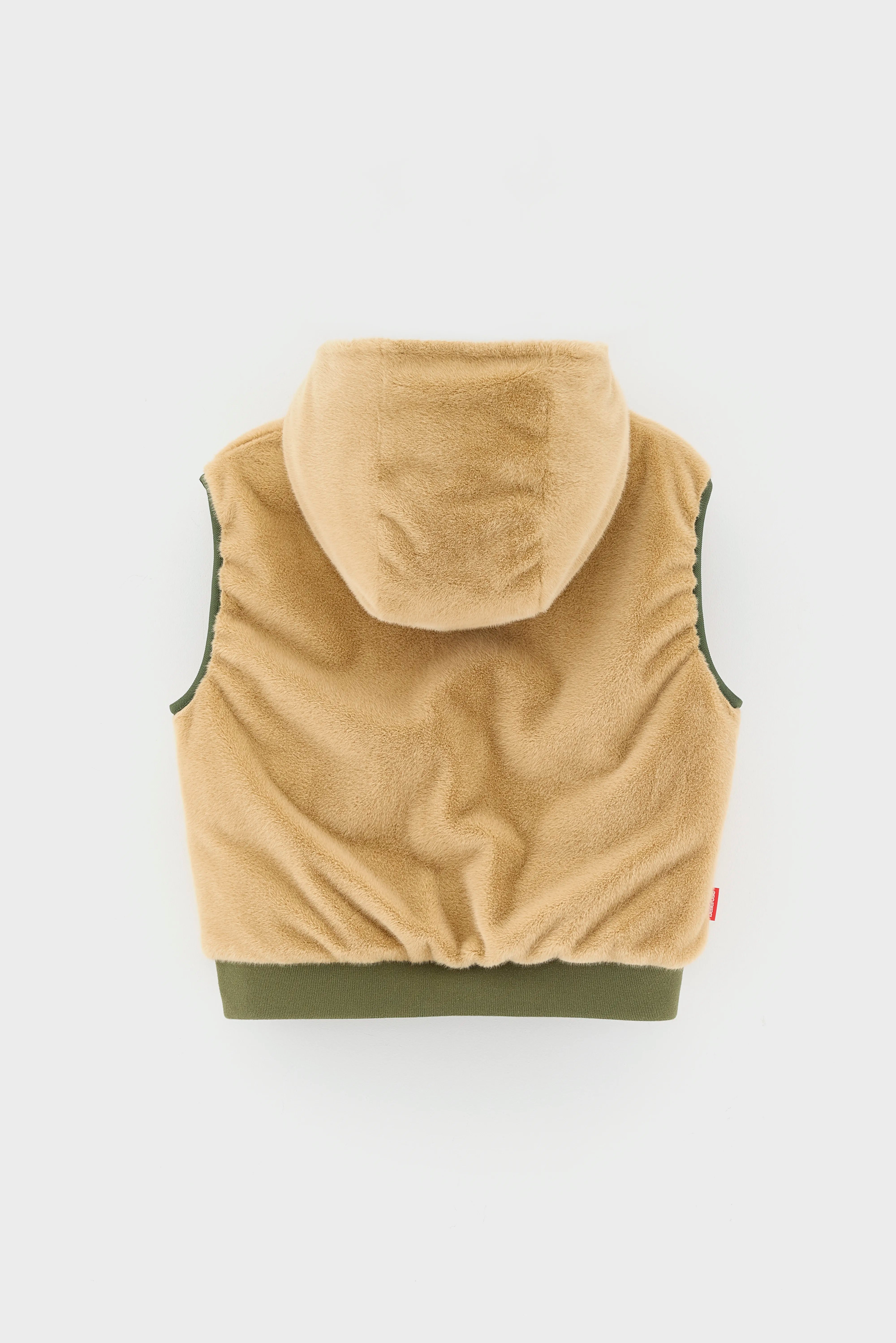 Herone Bodywarmer Met Capuchon - Army Voor Meisjes | Bellerose