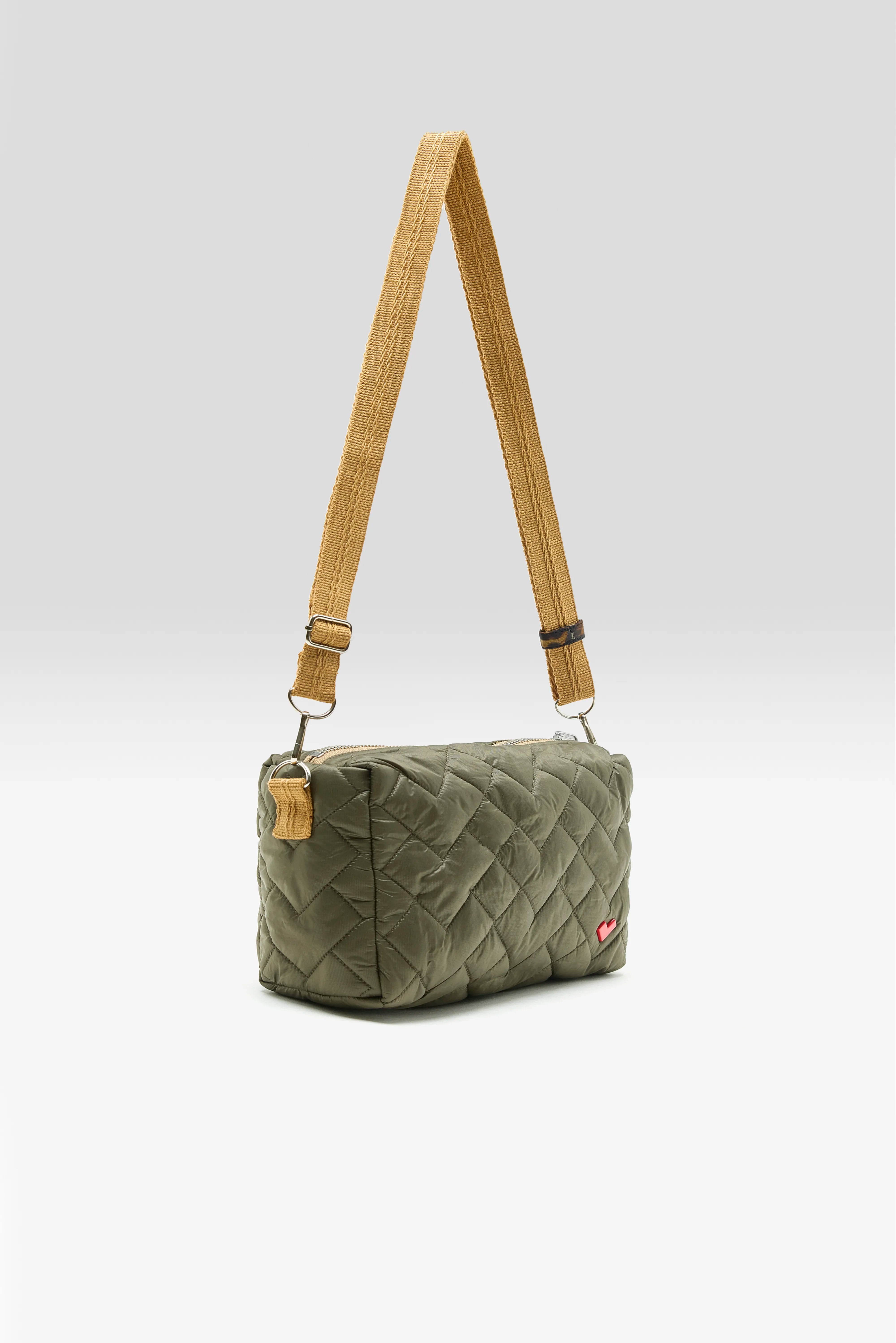 Sac à bandoulière matelassé Hanoky (262 / G / FOREST)