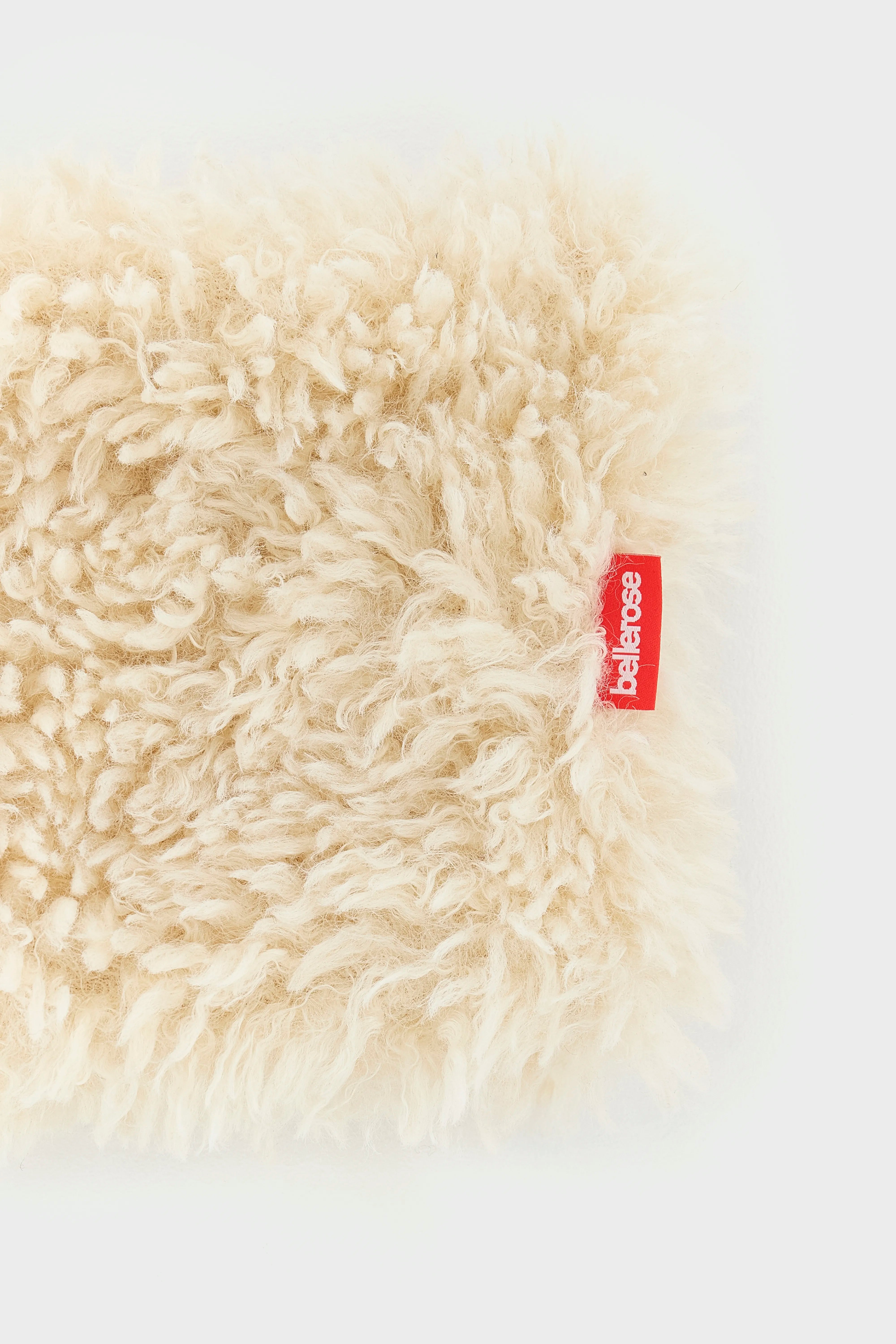 Jany Faux-shearling Colsjaal - Massai red / Swan Voor Meisjes | Bellerose