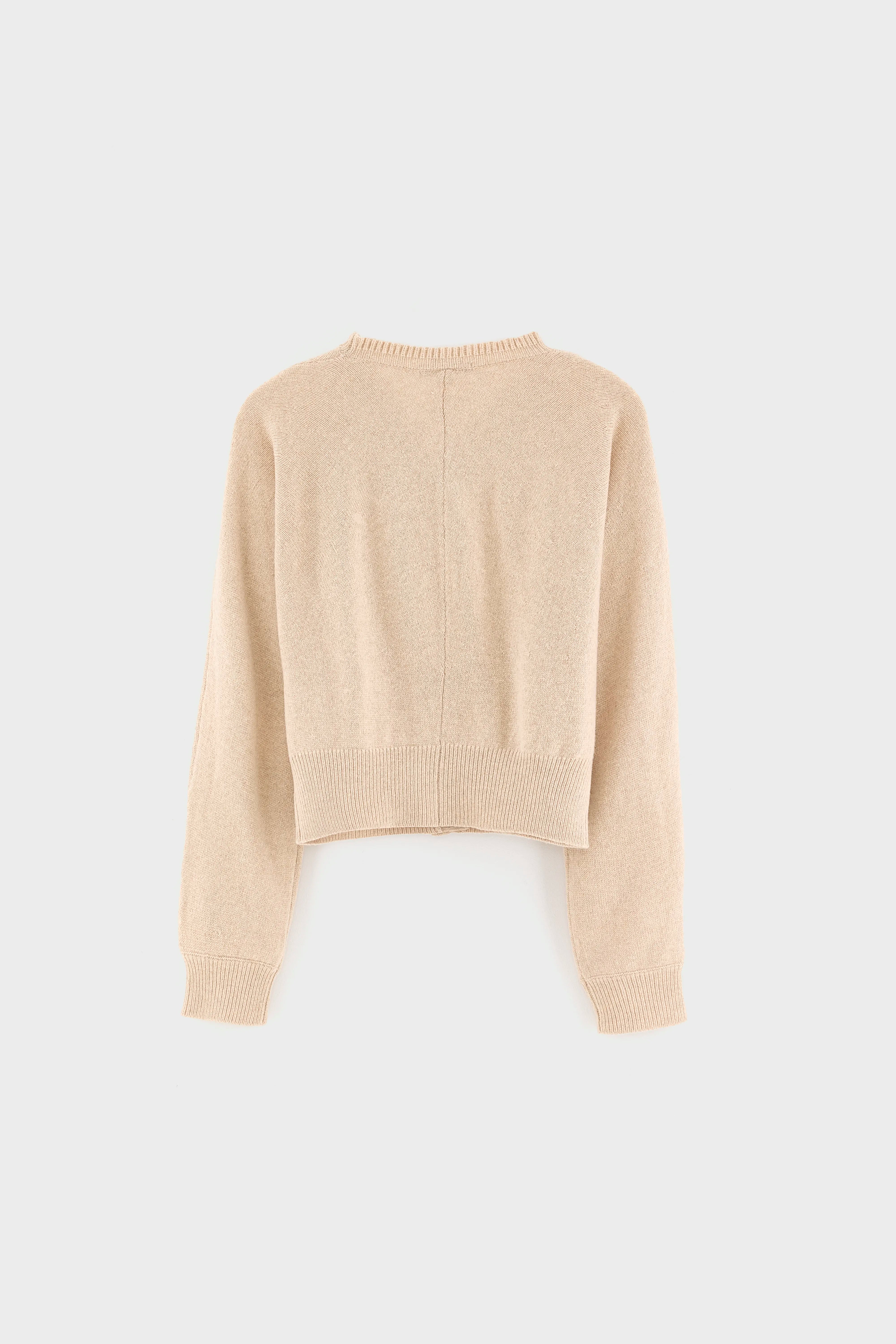 Gimsy Cardigan Met V-hals - Oatmeal Voor Meisjes | Bellerose