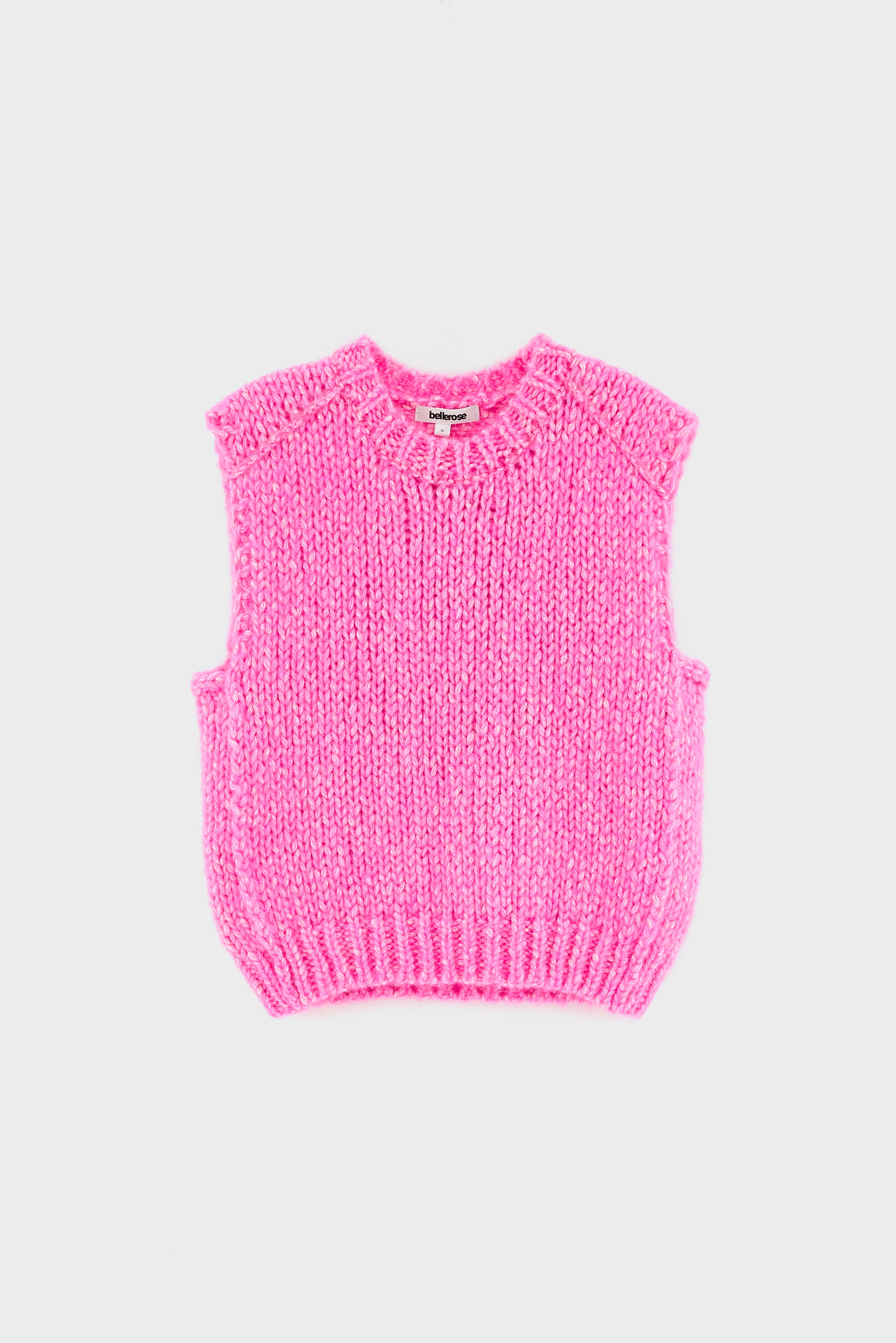Lenne Mouwloze Trui - Fluo pink Voor Meisjes | Bellerose